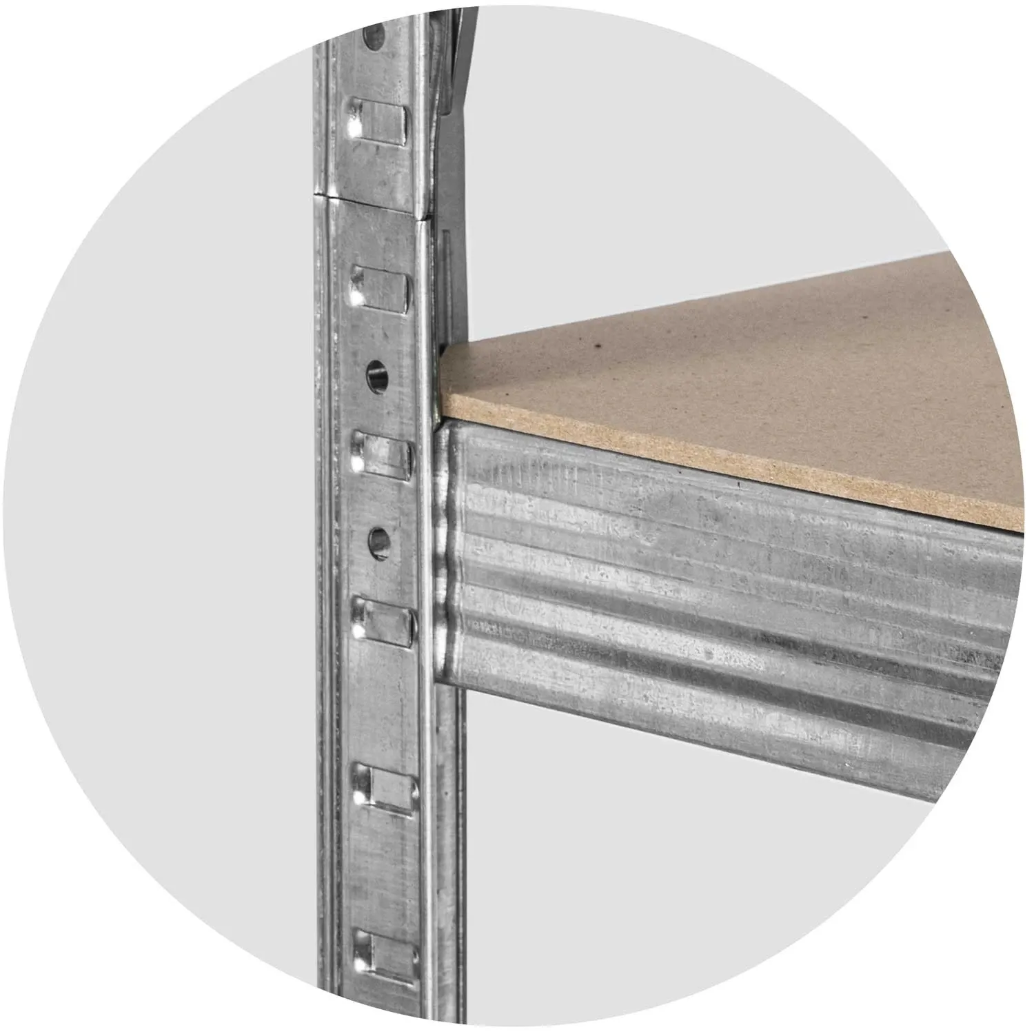 Metalinių daiktų laikymo lentynų komplektas (2 vnt.), 180 x 90 x 40 cm, Plonos PL-702 - nuotrauka 1