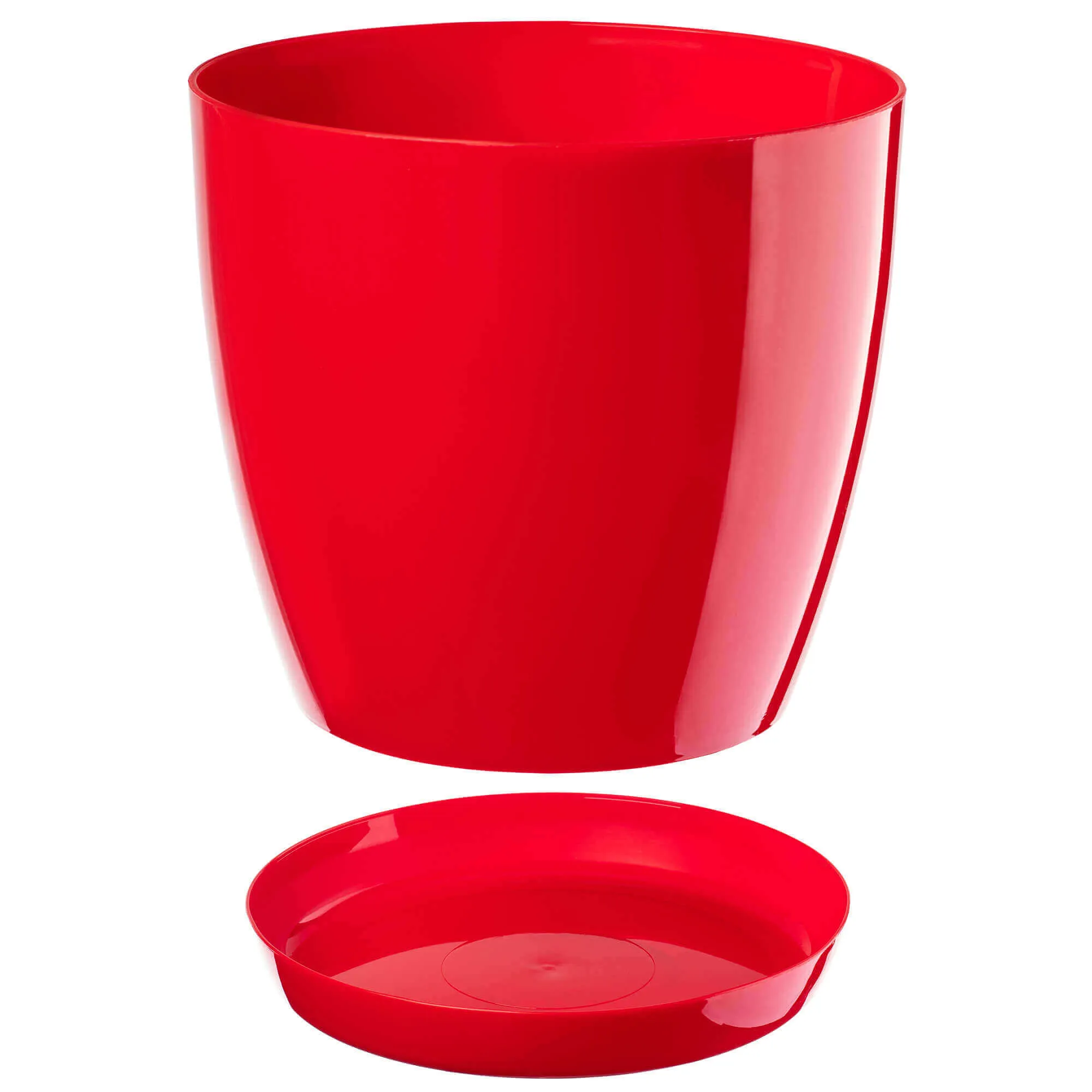 Gėlių vazonas su lėkštute 16 cm