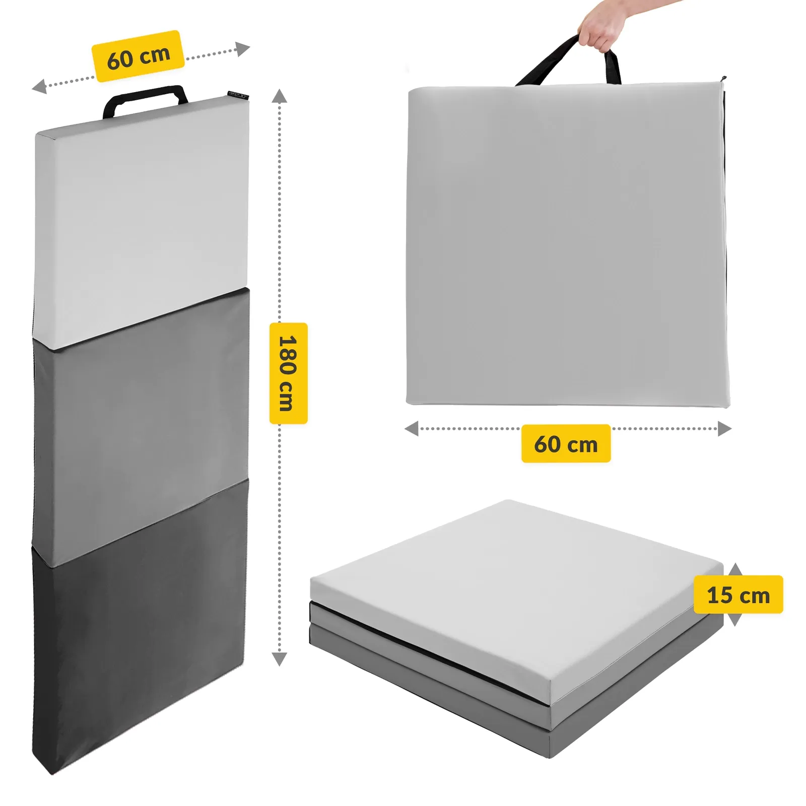 Sulankstomas gimnastikos kilimėlis