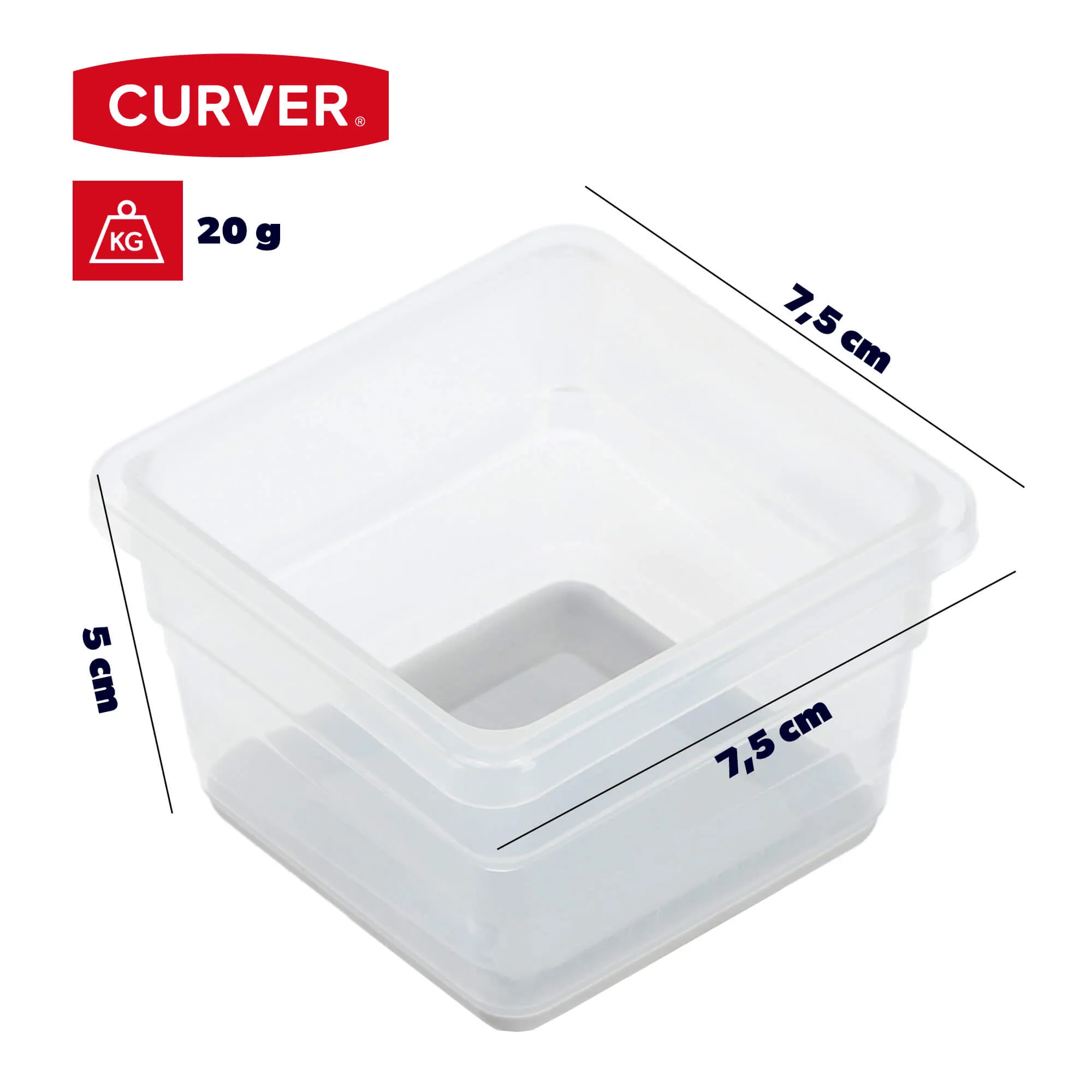 Curver Sistemo Drawer Organizer 7,5 x 7,5 cm