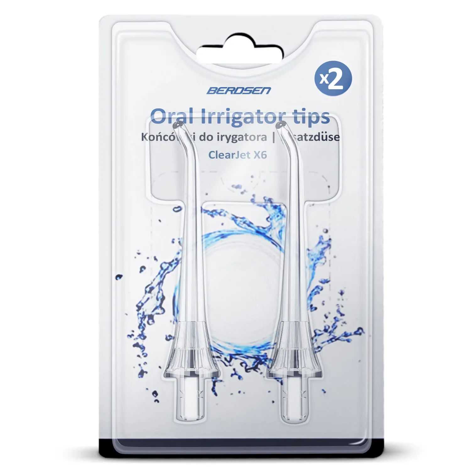 Berdsen X6 drėkintuvo antgaliai 2 vnt - nuotrauka 1