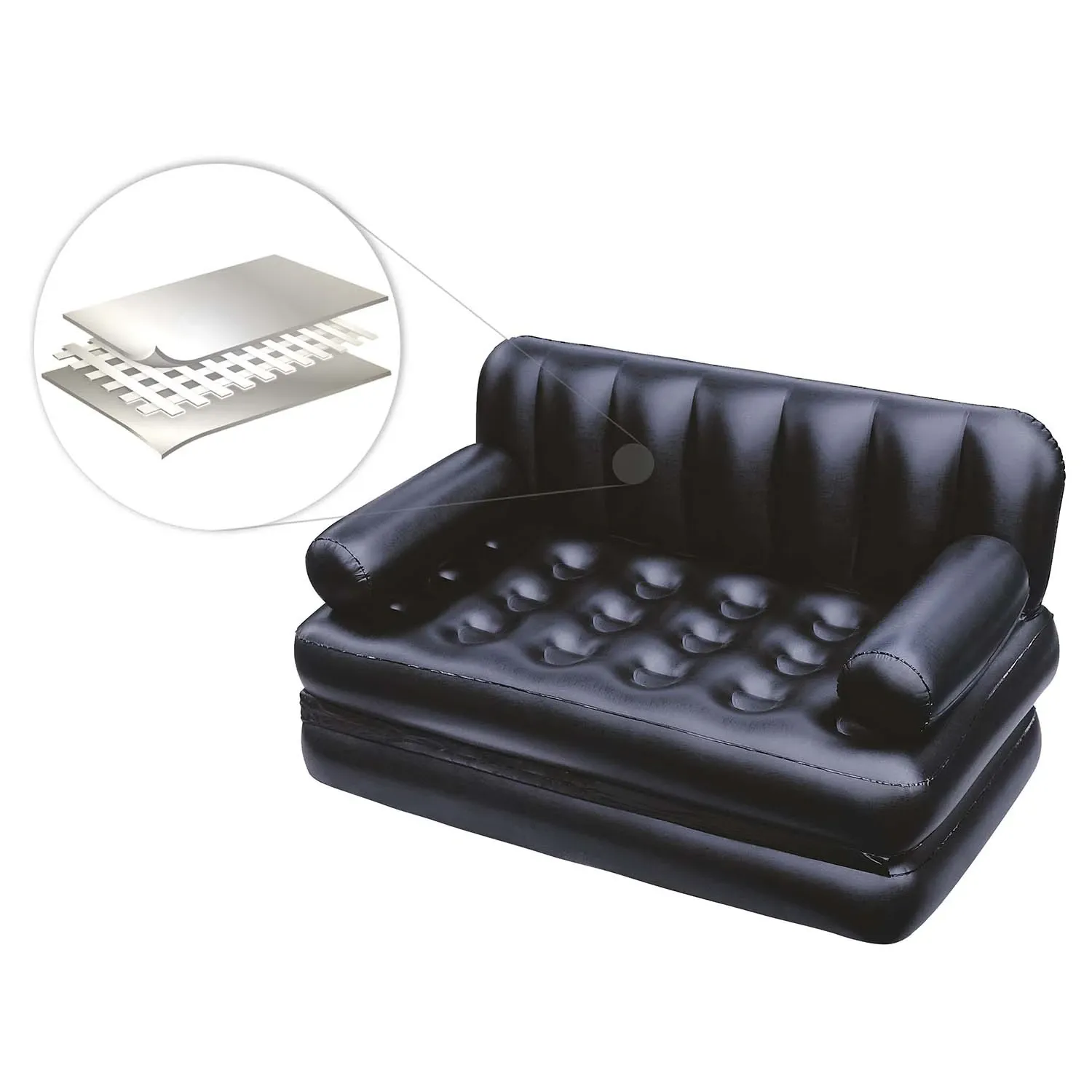 Pripučiama sofa 188 x 152 x 64 cm Bestway 75056 - nuotrauka 1