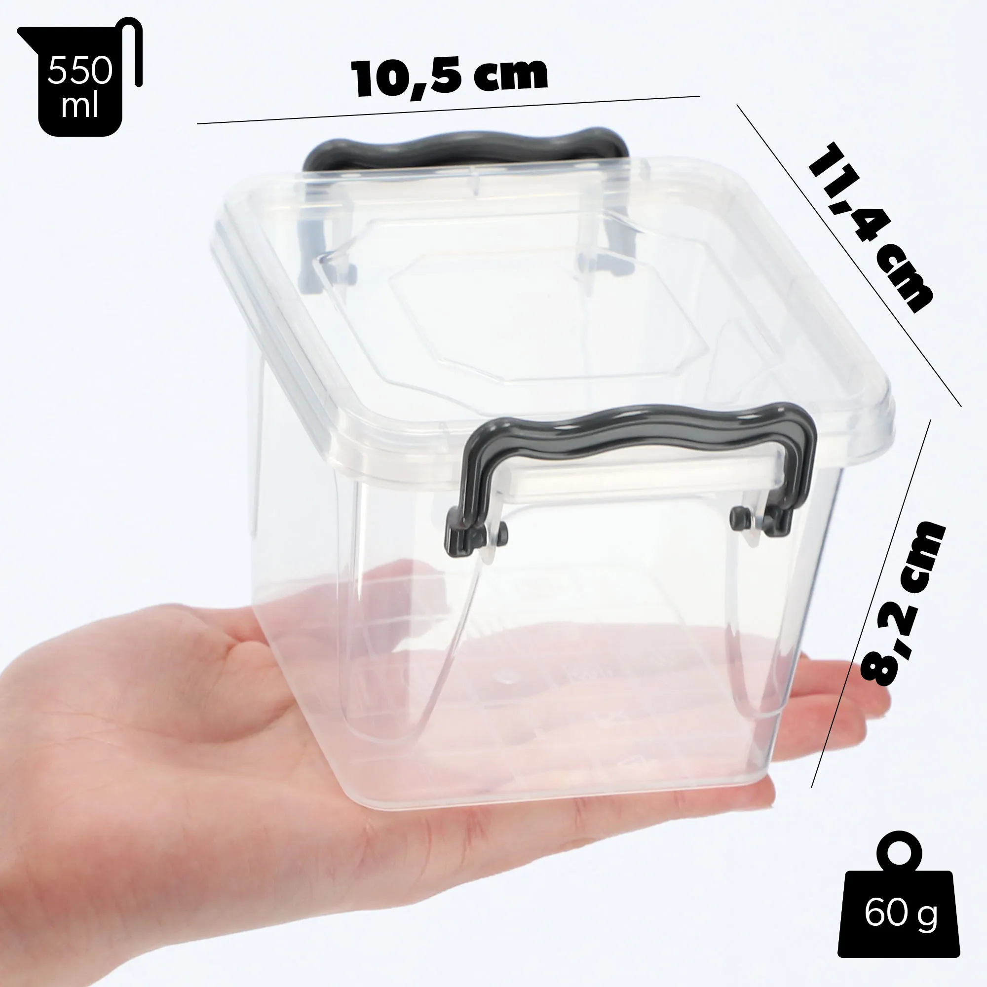 Daugiafunkcis maisto konteineris, 0,55 l