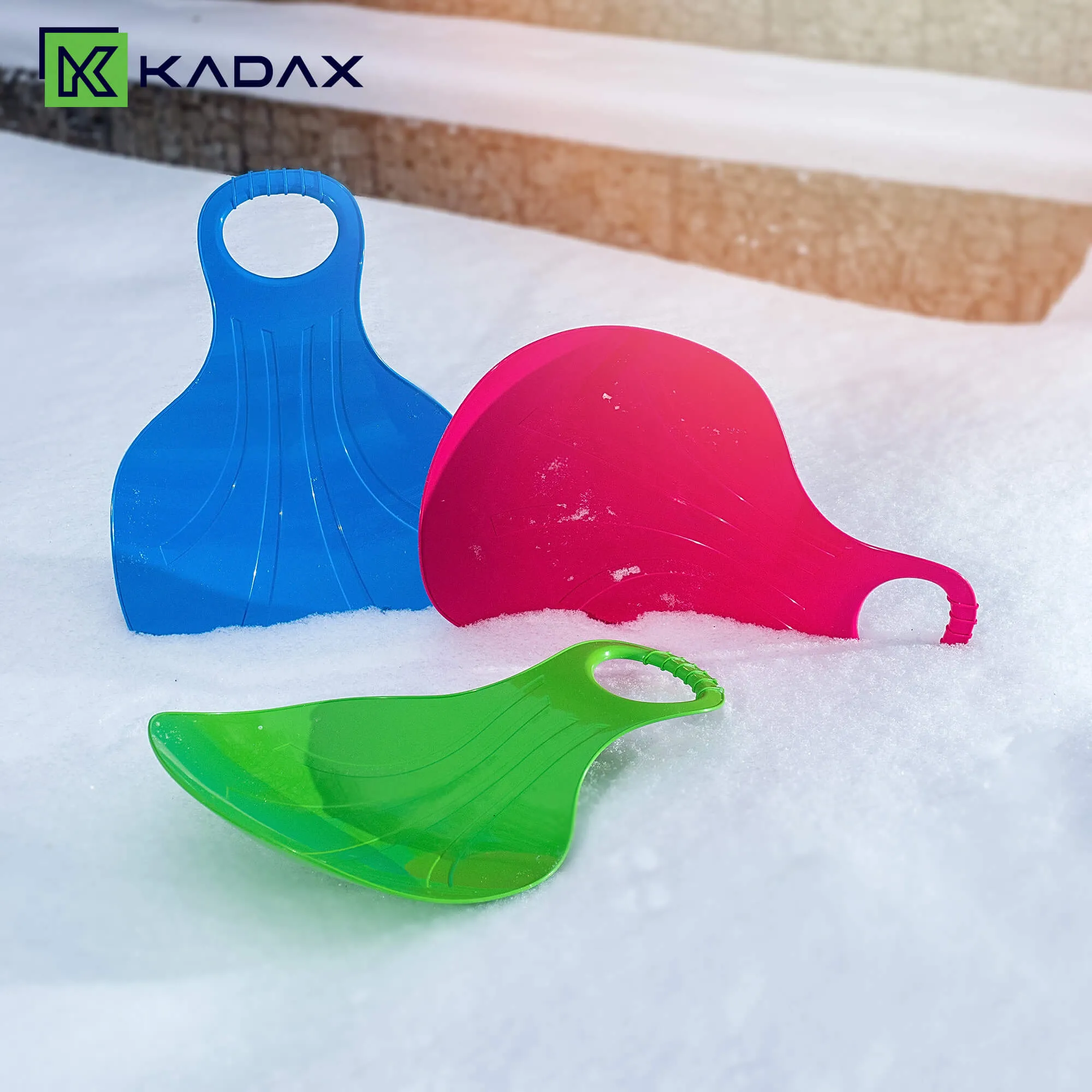 Plastikinė obuolių formos slydimo … dalis, rožinė