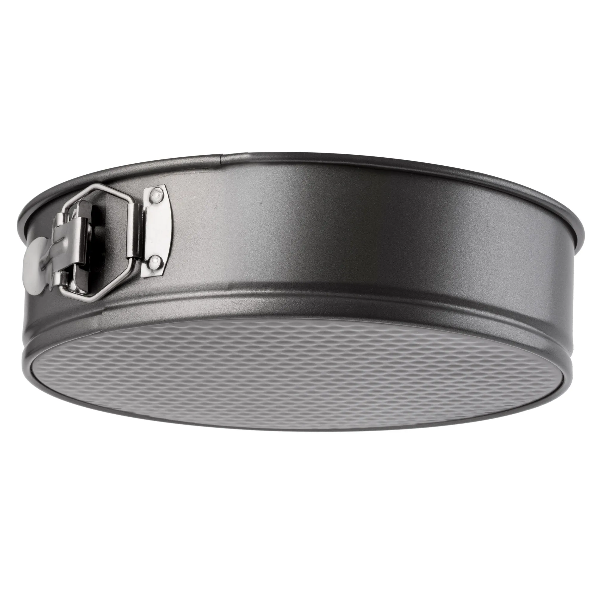 Apvali neprideganti kepimo forma, 20 cm, grafito spalvos