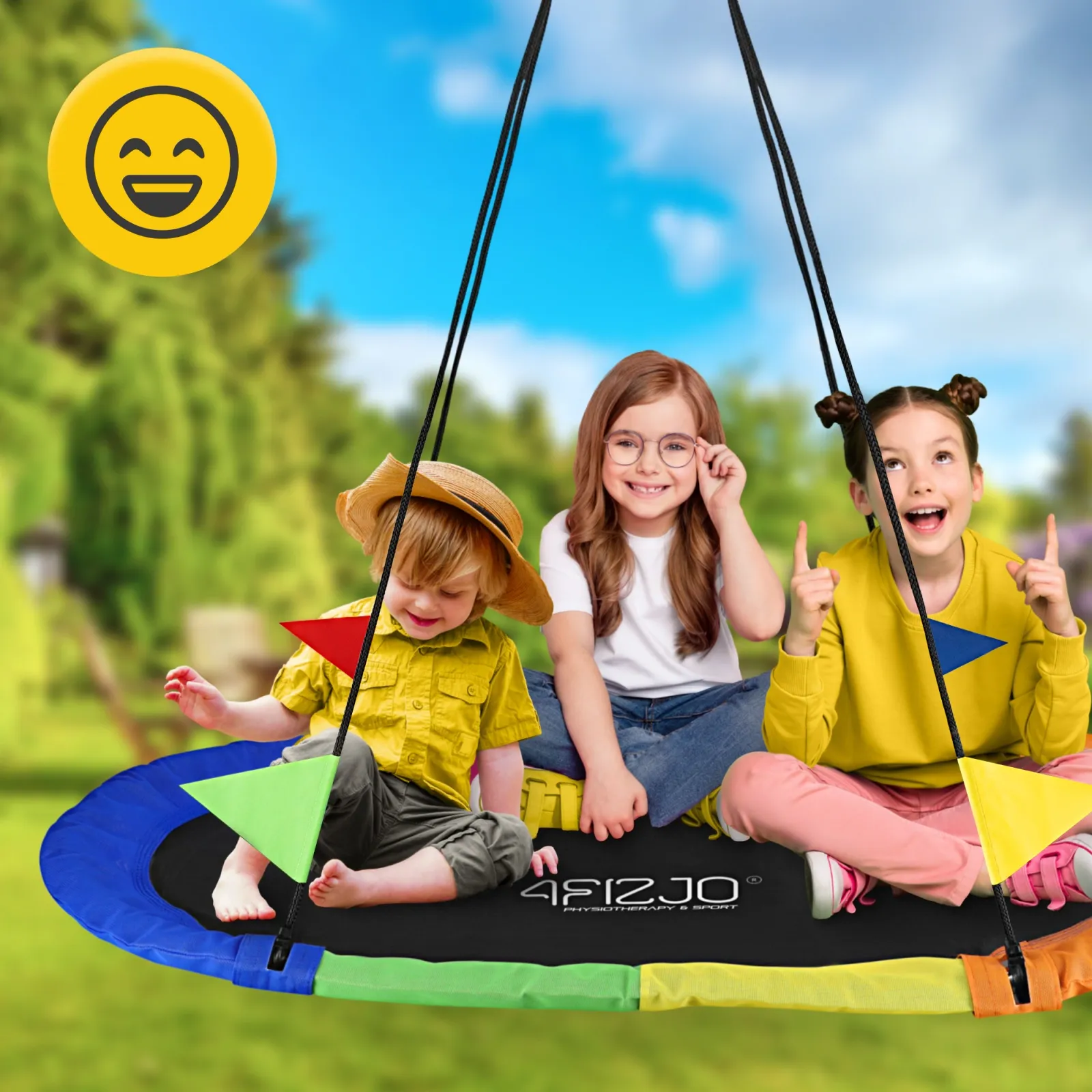 Vaikiškos sodo sūpynės „Stork%27s Nest“ 165 cm