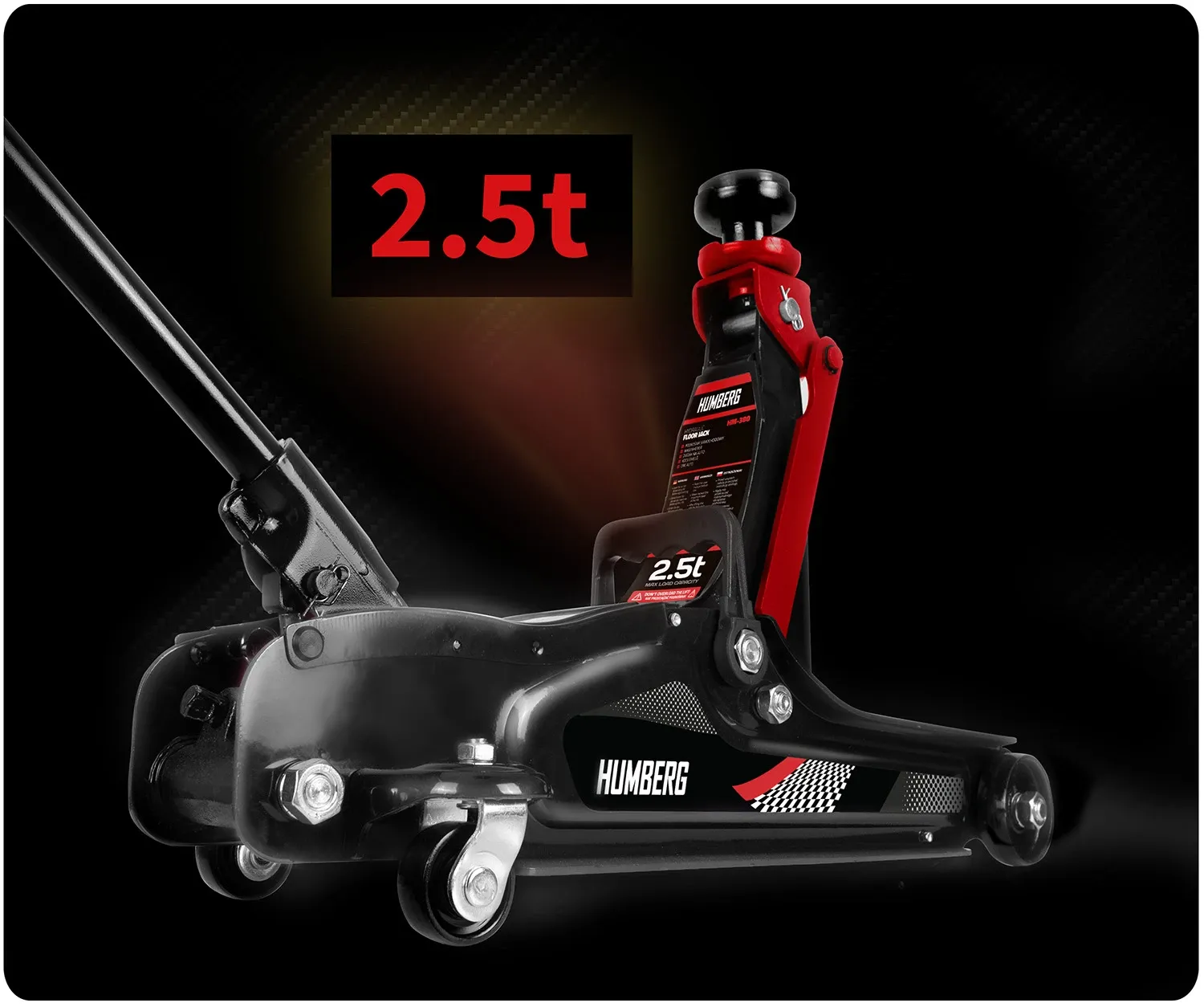 Humberg HM-380 2,5 t automobilių keltuvas - nuotrauka 1