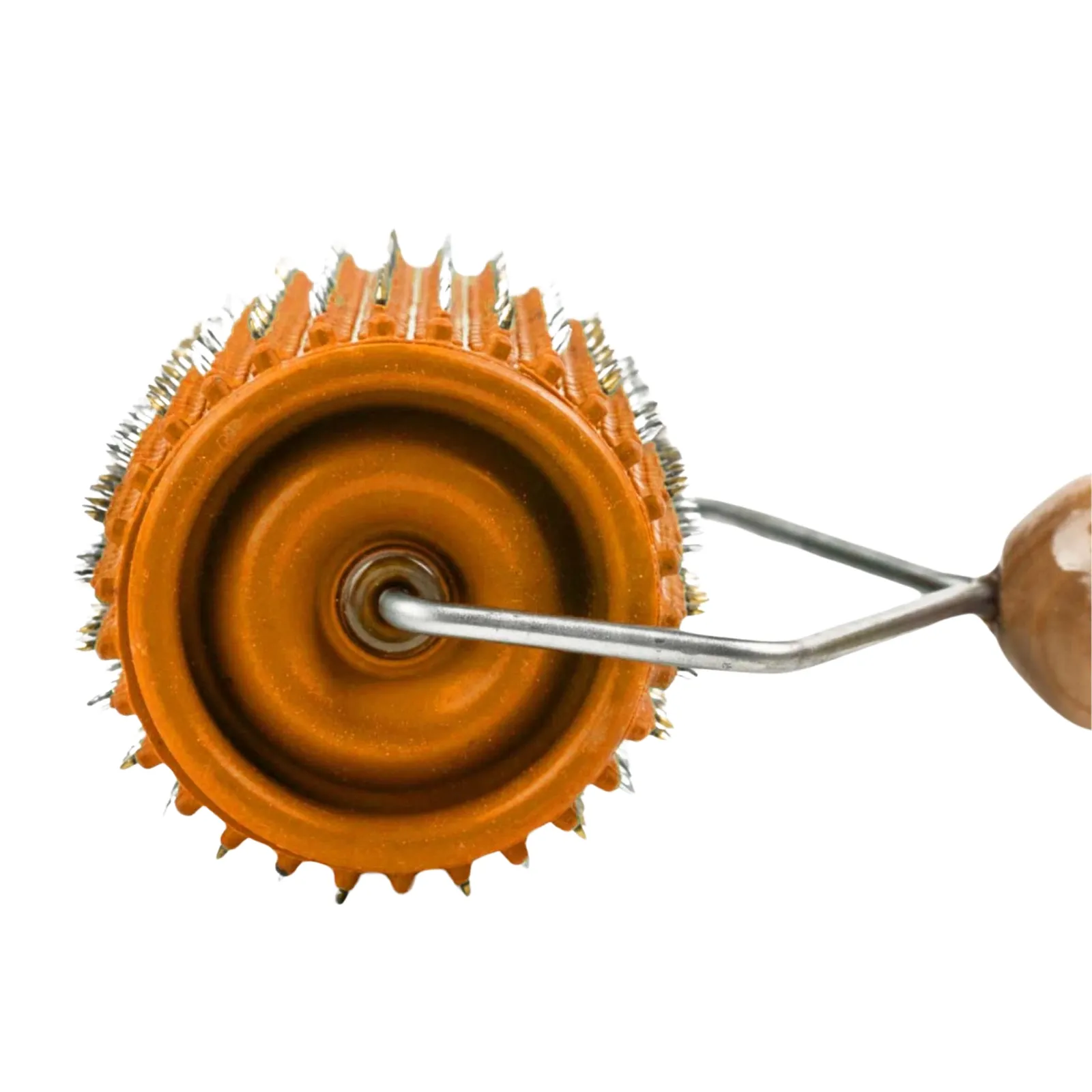 „Lyapko 5.0“ nikelio neturintis oranžinis daugiaadatinis masažinis volelis