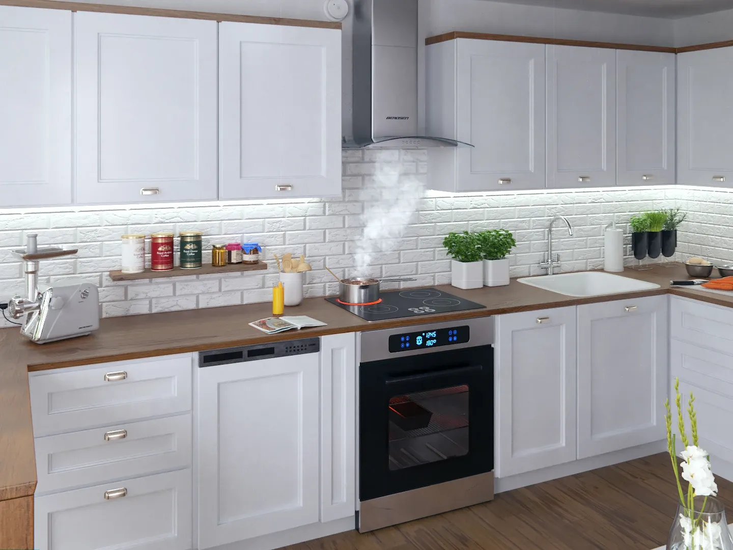 Berdsen BT-202 60 cm kamino gartraukis - nuotrauka 1