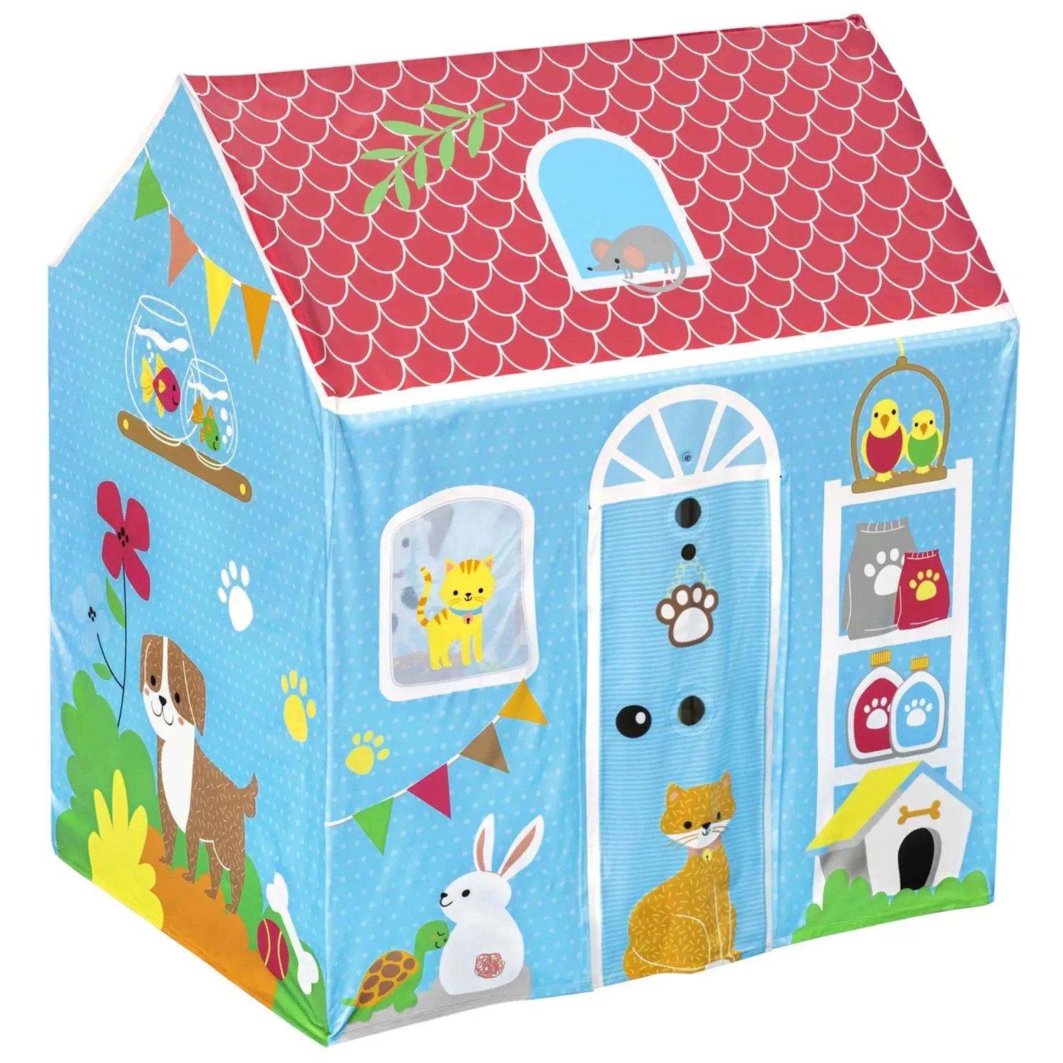 Palapinės tipo namelis su langais 114 x 102 x 76 cm Bestway 52007 - nuotrauka 1