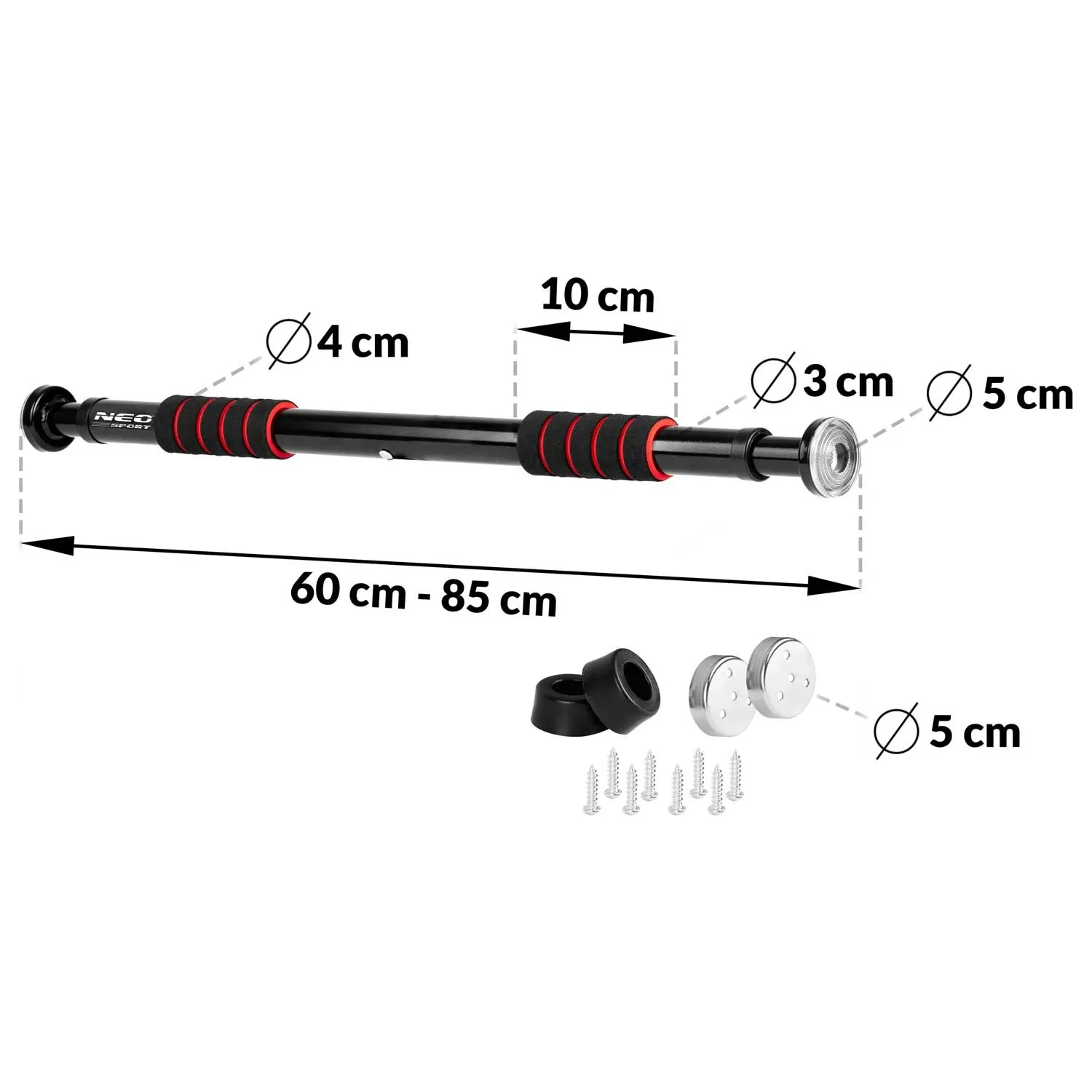 Prisitraukimų skersinis 60–85 cm NS-310 - nuotrauka 1