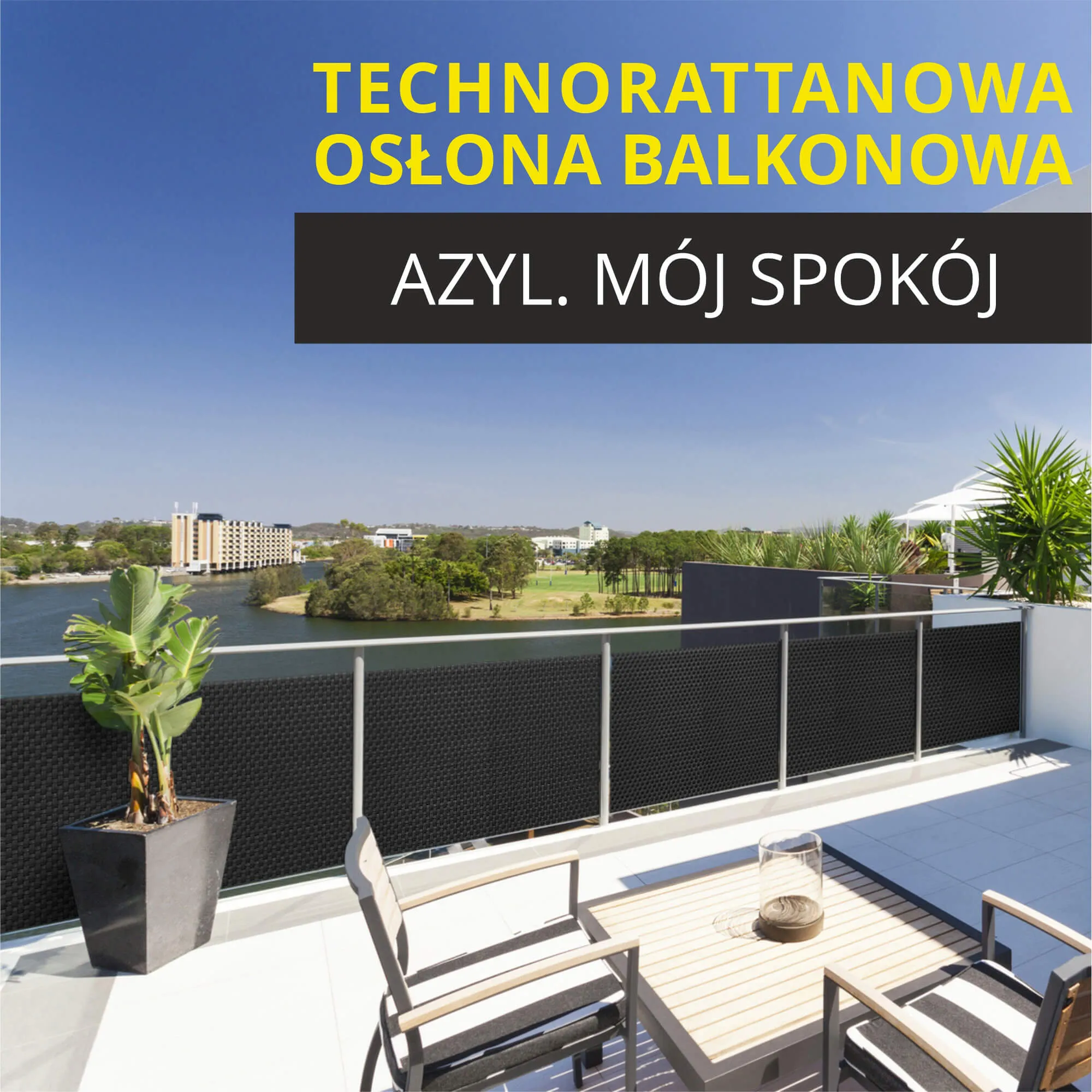 Espa balkono uždangalas 90 x 700 cm, antracito spalvos