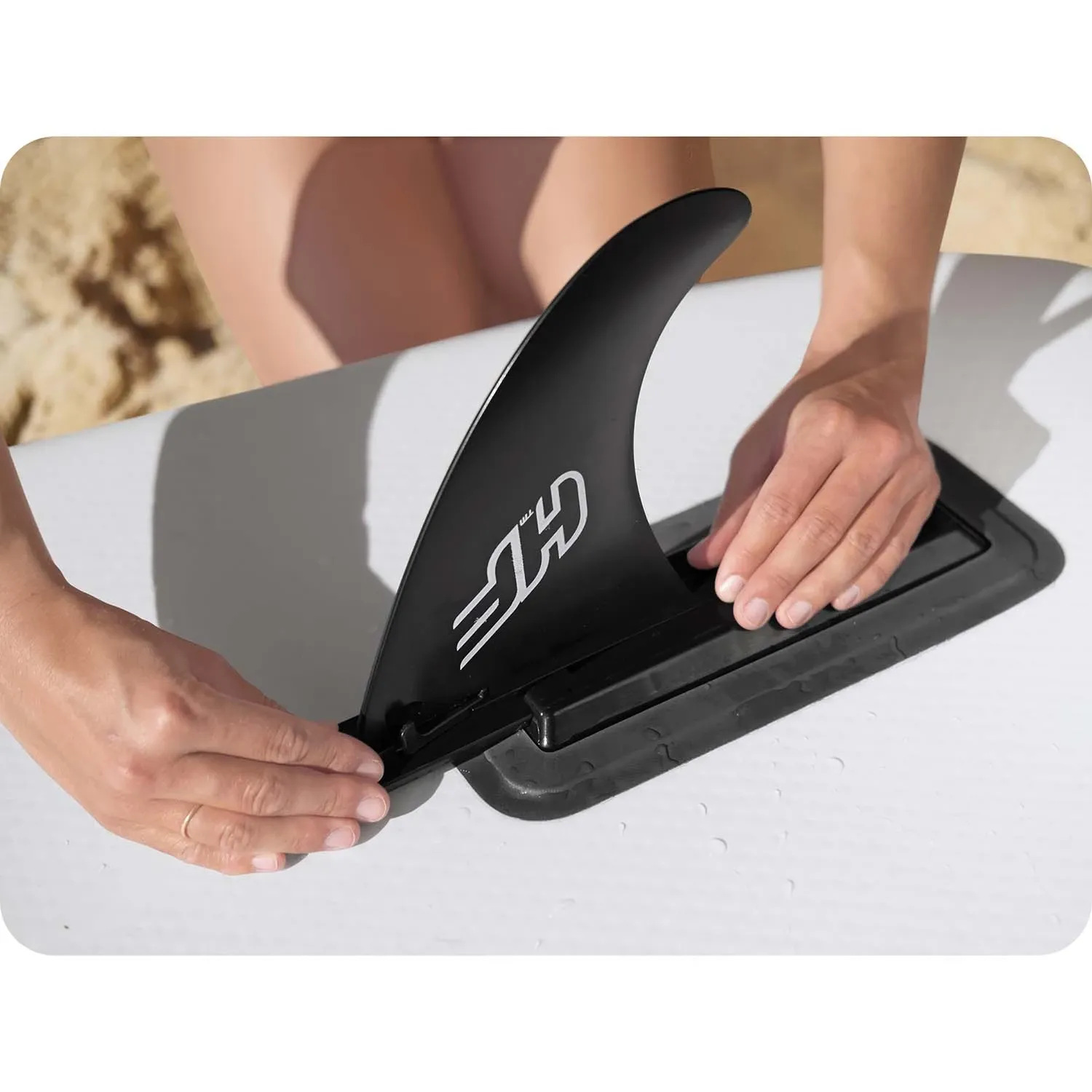 Irklentė su baltu dangteliu, 305 x 84 x 12 cm, Bestway 65342 - nuotrauka 1