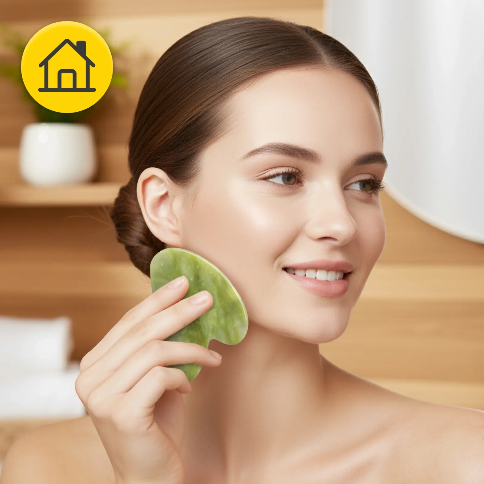 Klasikinis Gua Sha akmuo