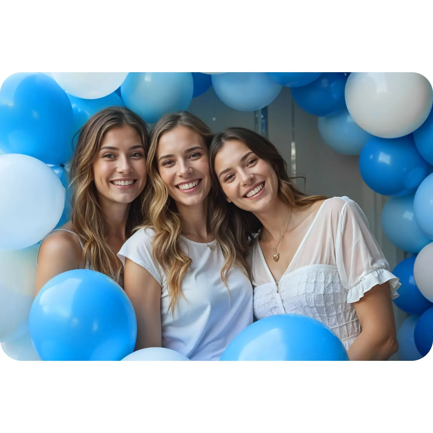 Helio cilindras 0,20 m3 su balionais ir Ricokids juostele - nuotrauka 1