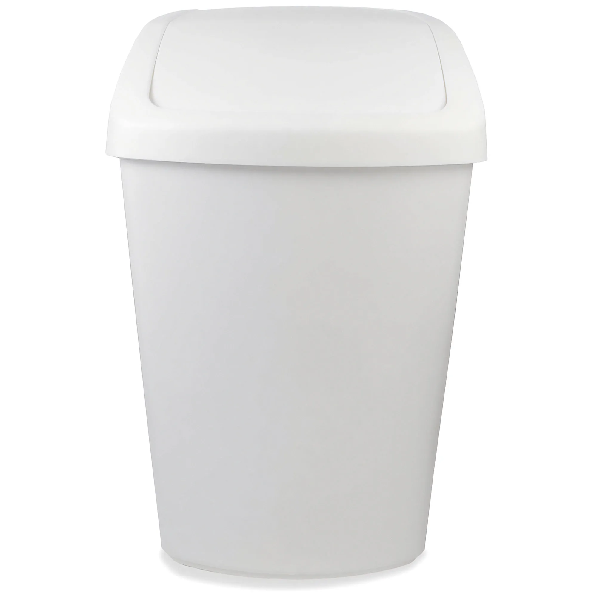 Curver šiukšliadėžė su atlenkiamu viršumi, balta, 10 l