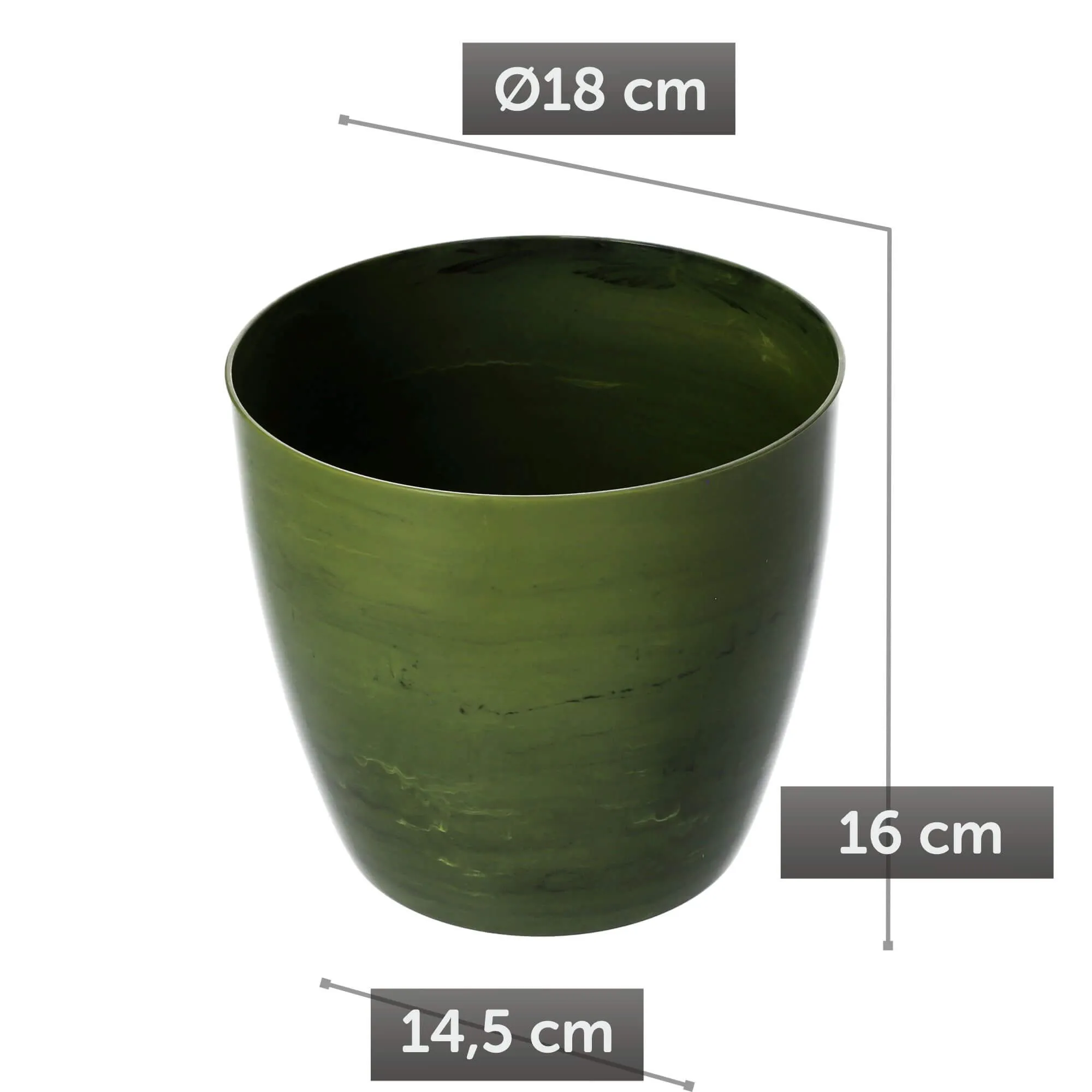 Agen gėlių vazonas 18 cm