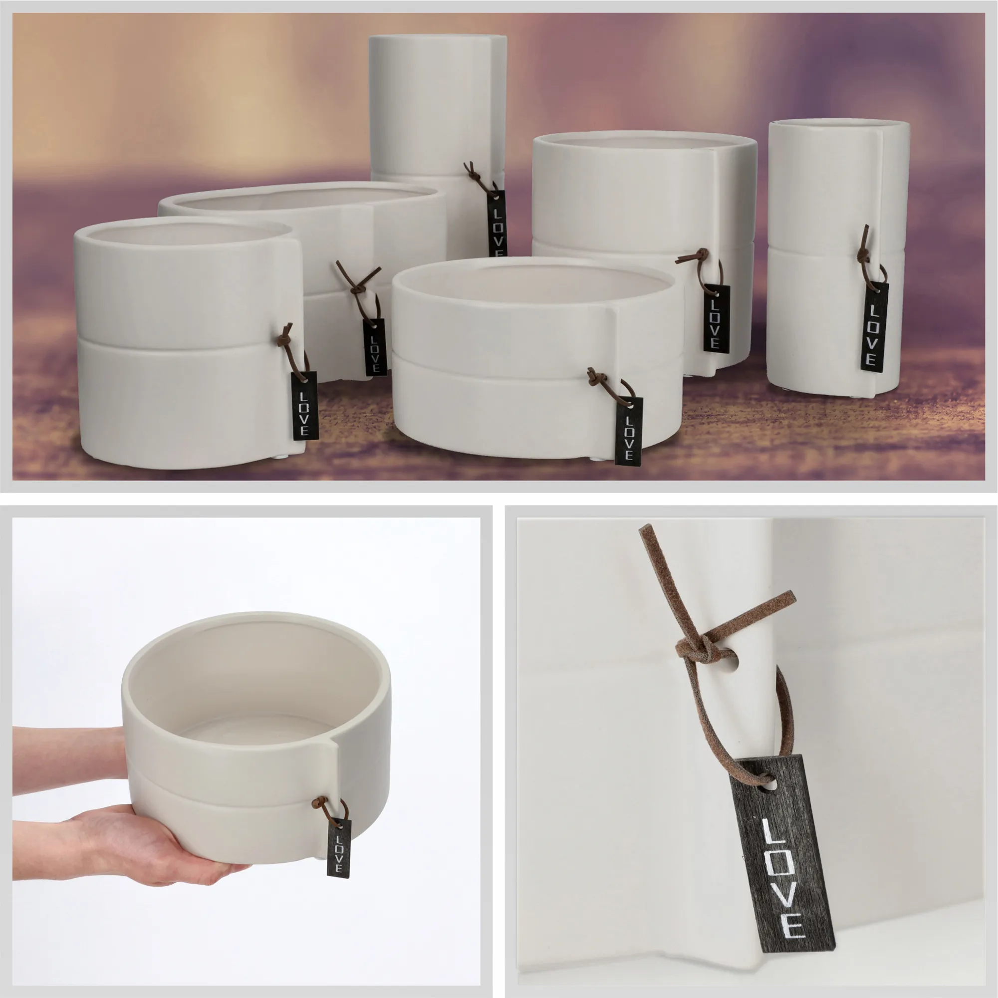 Keramikinis dangtelis 18 x 9 cm