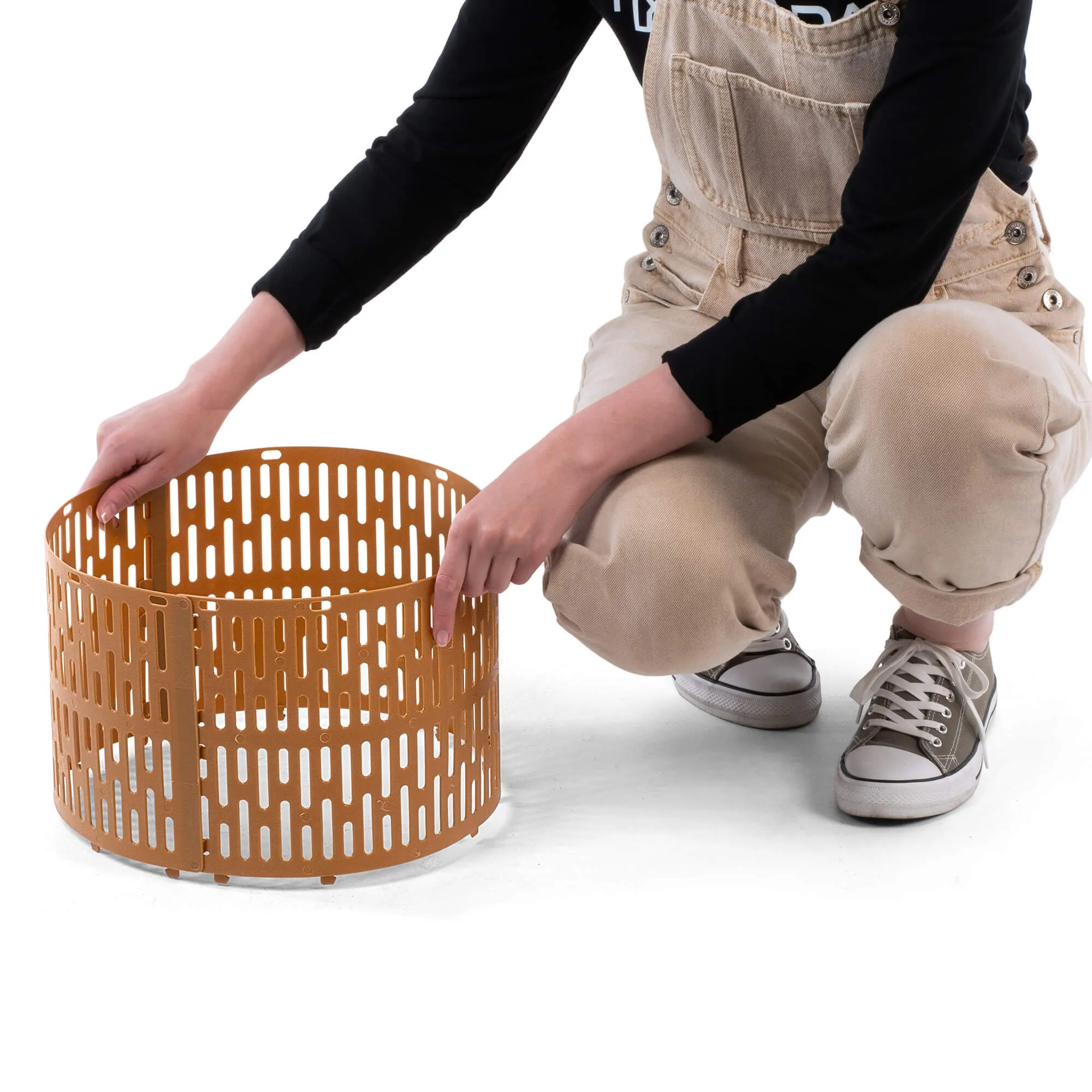 Ydes medžio kamieno uždangalai 20 x 33 cm rudi 3 vnt.