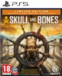 Skull & Bones Limited Edition PL (PS5) - Riboto leidimo leidimas apima pagrindinį žaidimą ir papildomą misiją „Pelenų korsaras“.**

Riboto leidimo leidimas apim