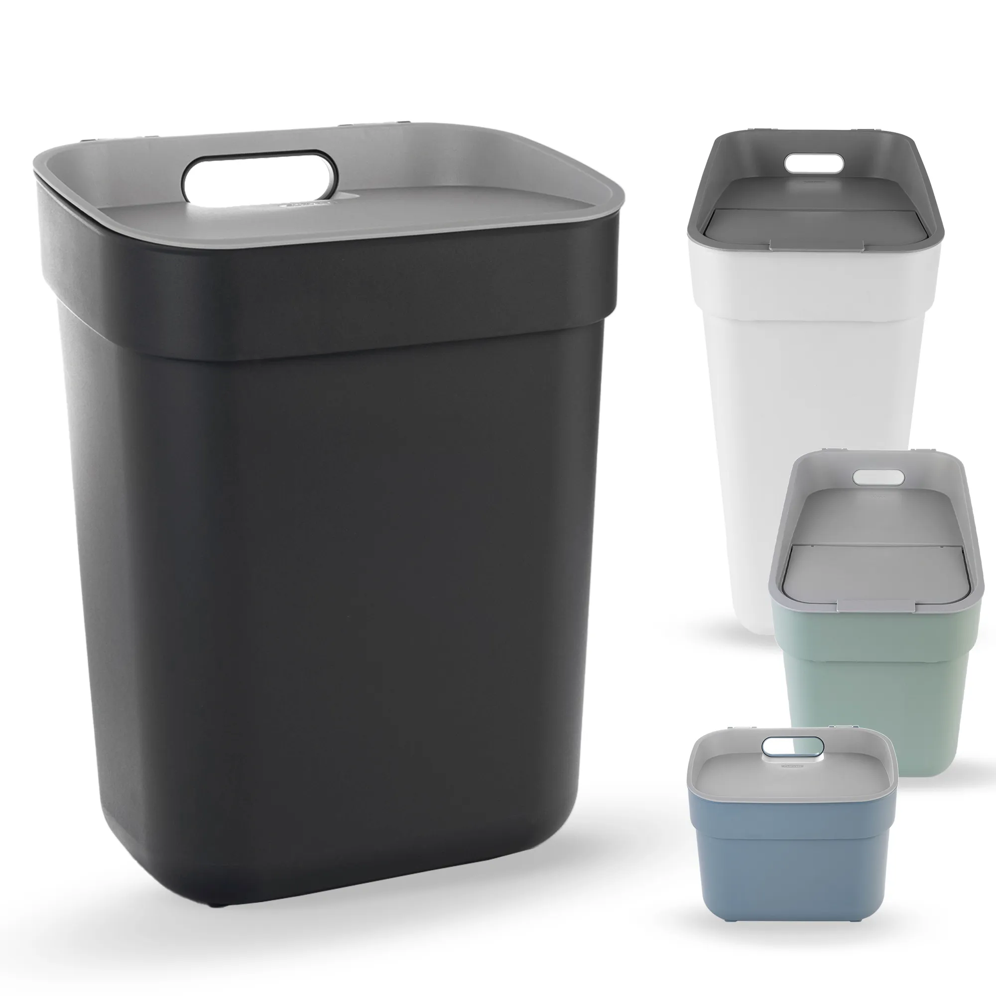 „Curver Ready to Collect“ 10 litrų pilka atliekų rūšiavimo šiukšliadėžė