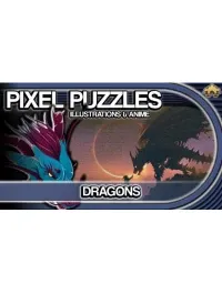 Pixel Puzzles Illustrations & Anime - Jigsaw Pack: Dragons (DLC) (PC) (klucz STEAM) - „Pixel Puzzles Illustrations & Anime“ žaidimui žaisti reikalingas pagrindi