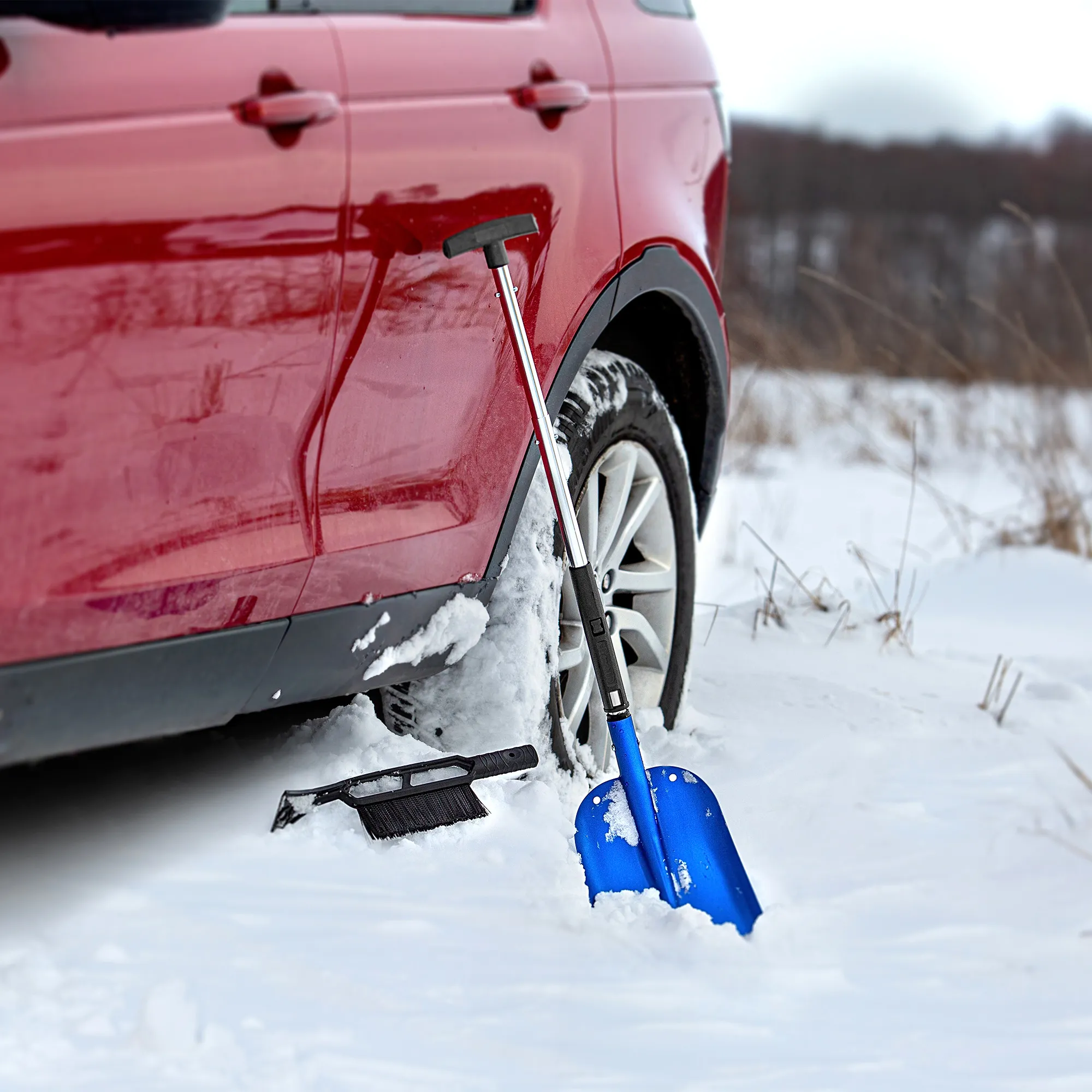 „Coura“ 3 viename sniego kastuvas, mėlynas