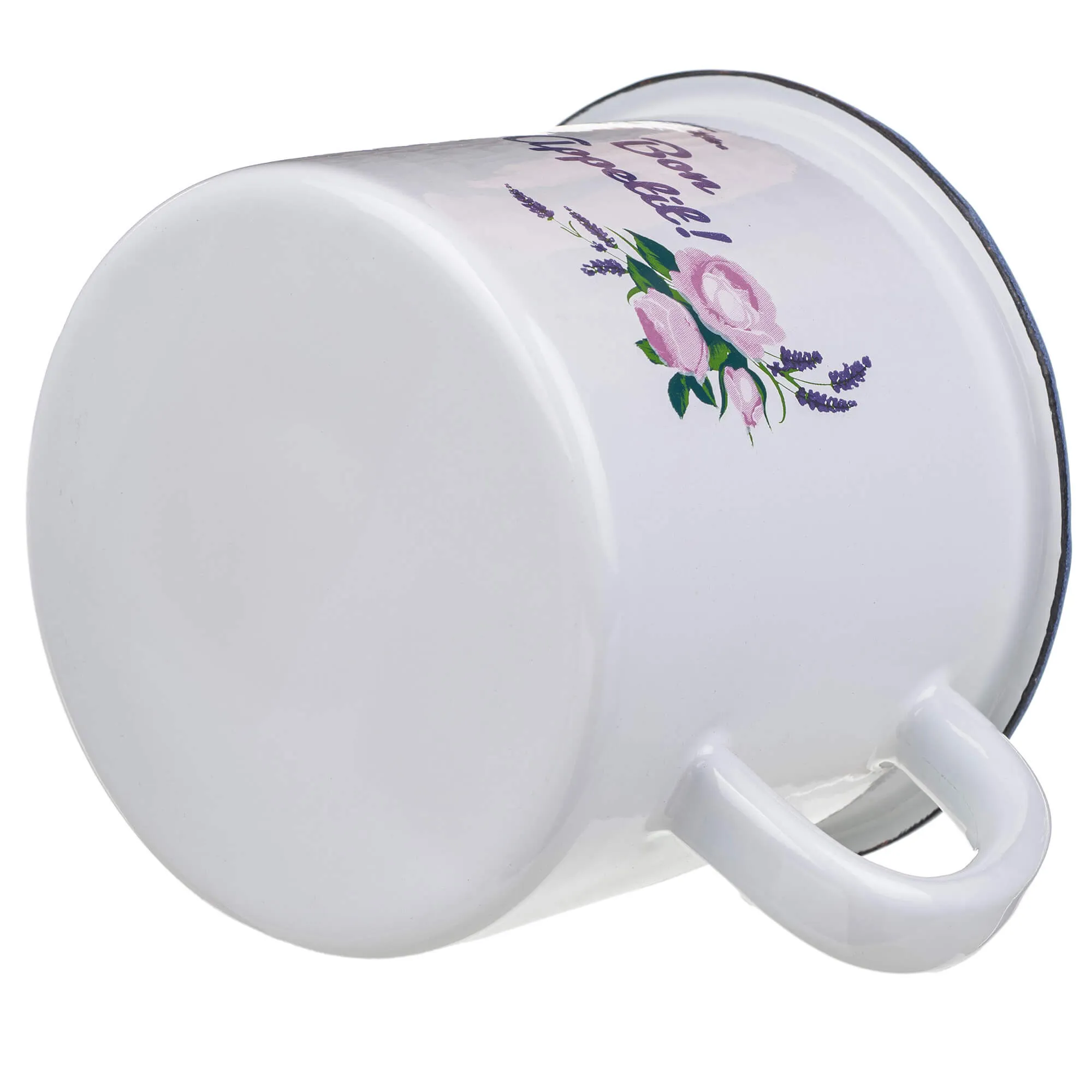 Scerni emalio puodelis 1150 ml, baltas