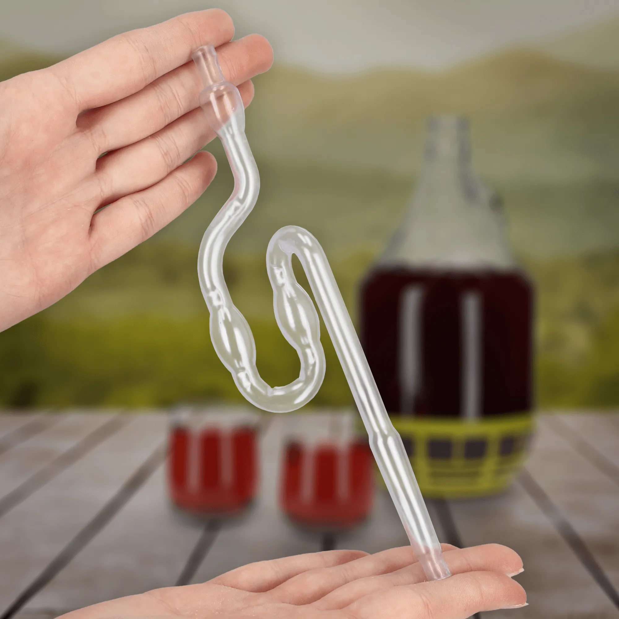 Vyno rinkinys 20 l butelis + kamštis nr. 3 + plastikinis vamzdelis