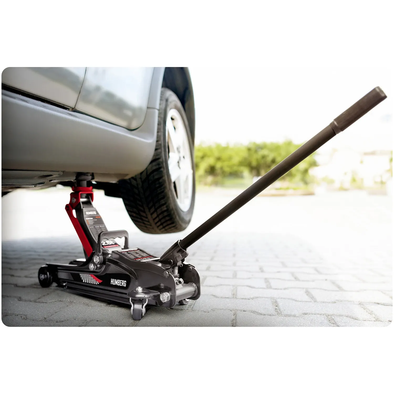 Humberg HM-380 2,5 t automobilių keltuvas - nuotrauka 1