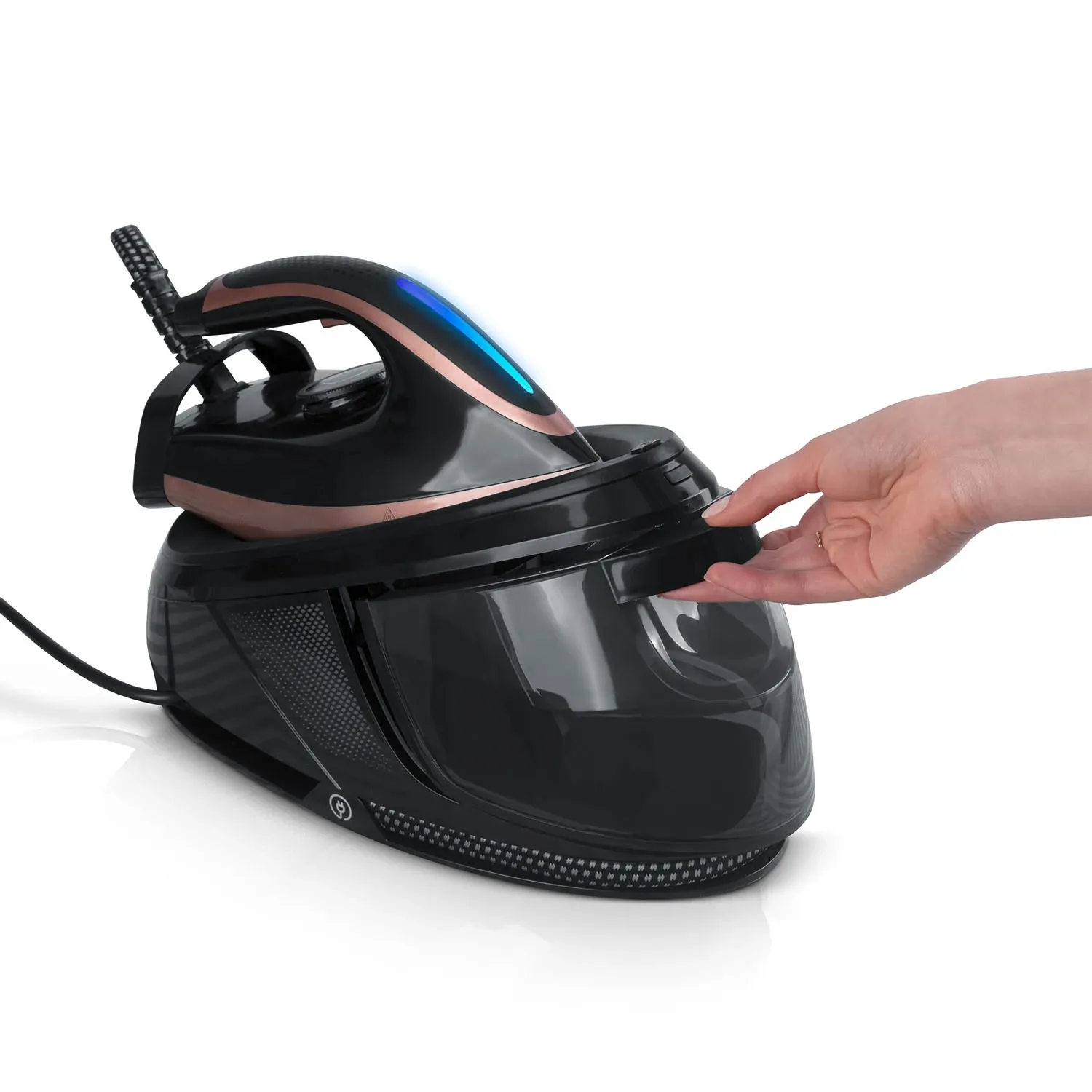 Garo stotelės lygintuvas su garų generatoriumi 3000 W, Berdsen BD-334, su keramine danga - nuotrauka 1