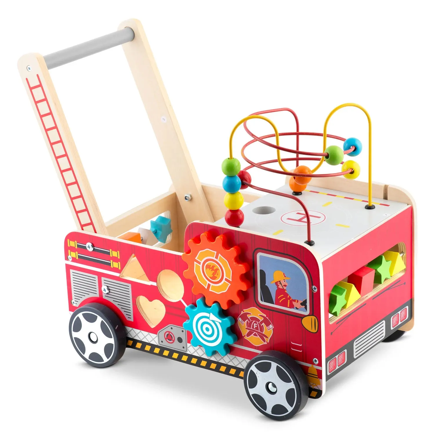 Medinis ugniagesių komandos vaikštynė RK-873 Ricokids - nuotrauka 1