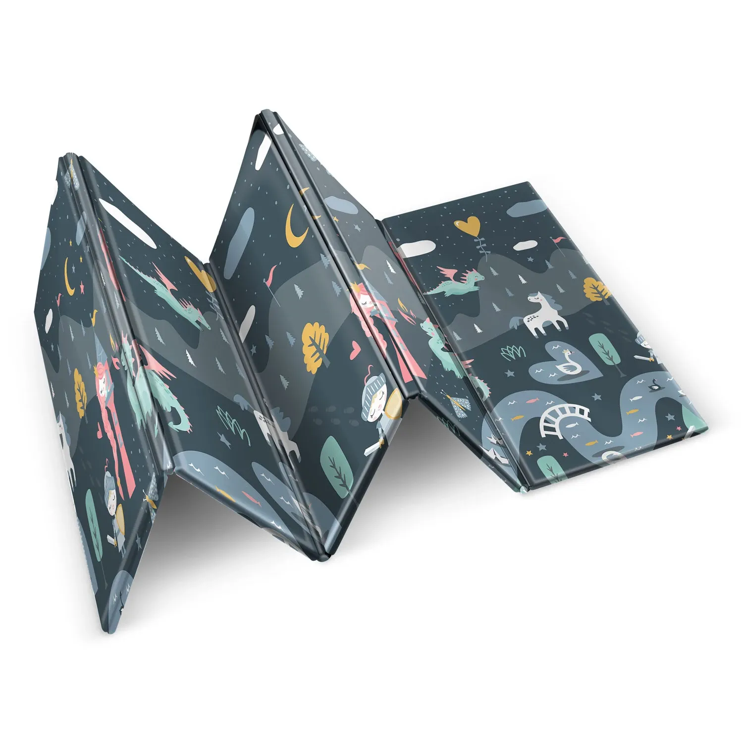 Sulankstomas edukacinis putplasčio kilimėlis 200 x 180 x 1 cm Nukido NK-340 - nuotrauka 1