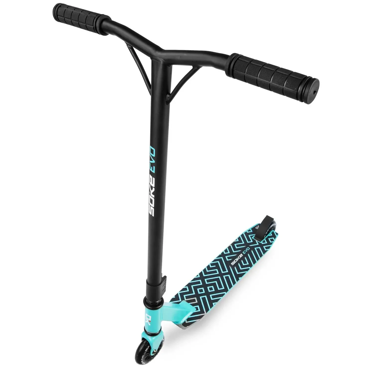 SOKE EVO šviesiai mėlynas triukų paspirtukas - nuotrauka 1