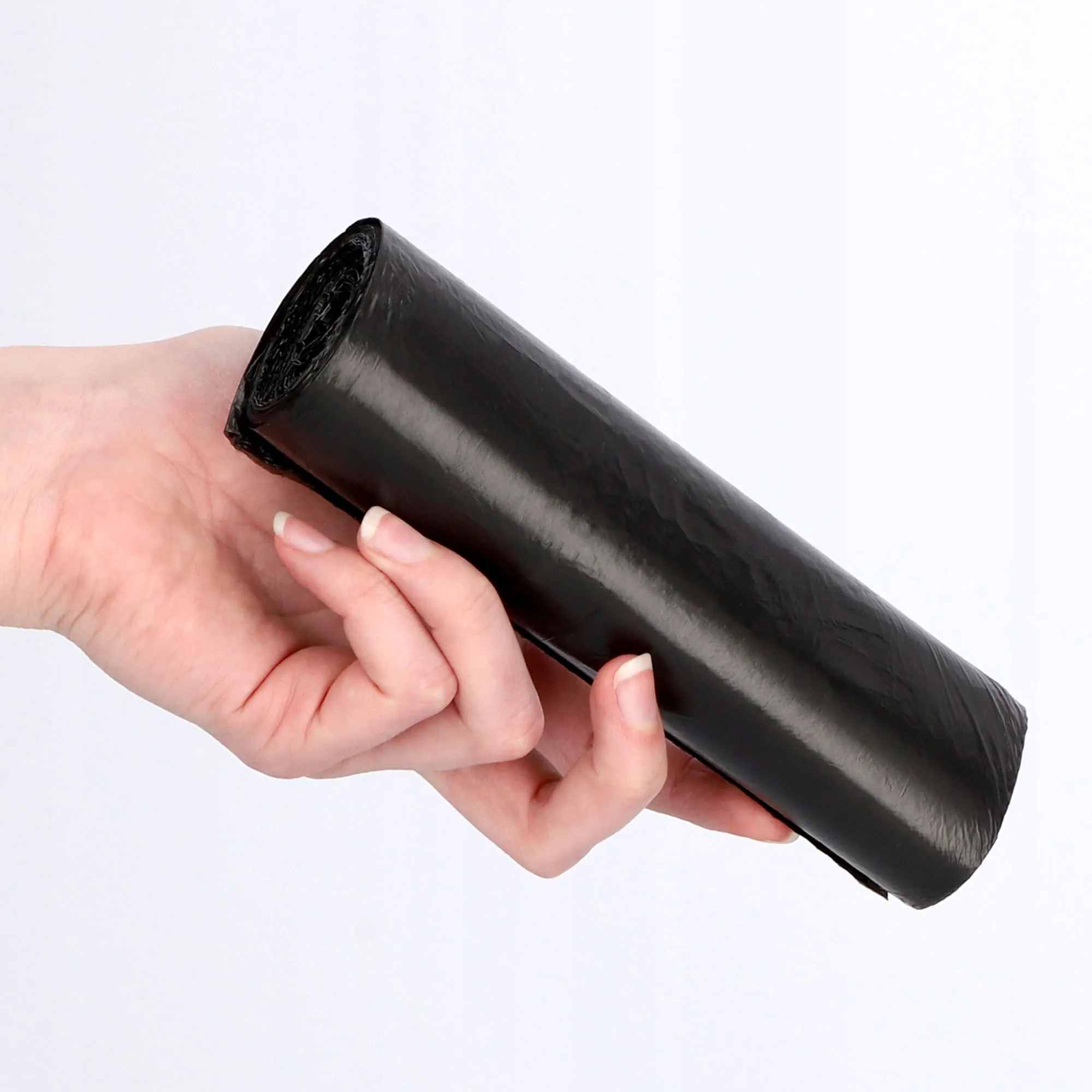 Ravi HDPE šiukšlių maišai, juodi, 60 l, 20 vnt.