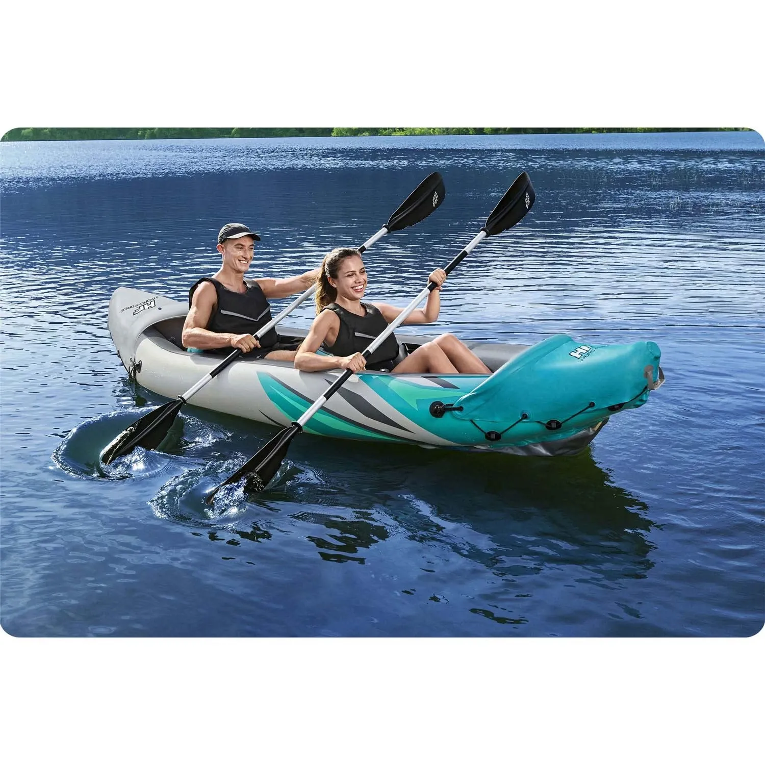 „Hydro-Force Rapid Elite Bestway 65142“ baidarė - nuotrauka 1