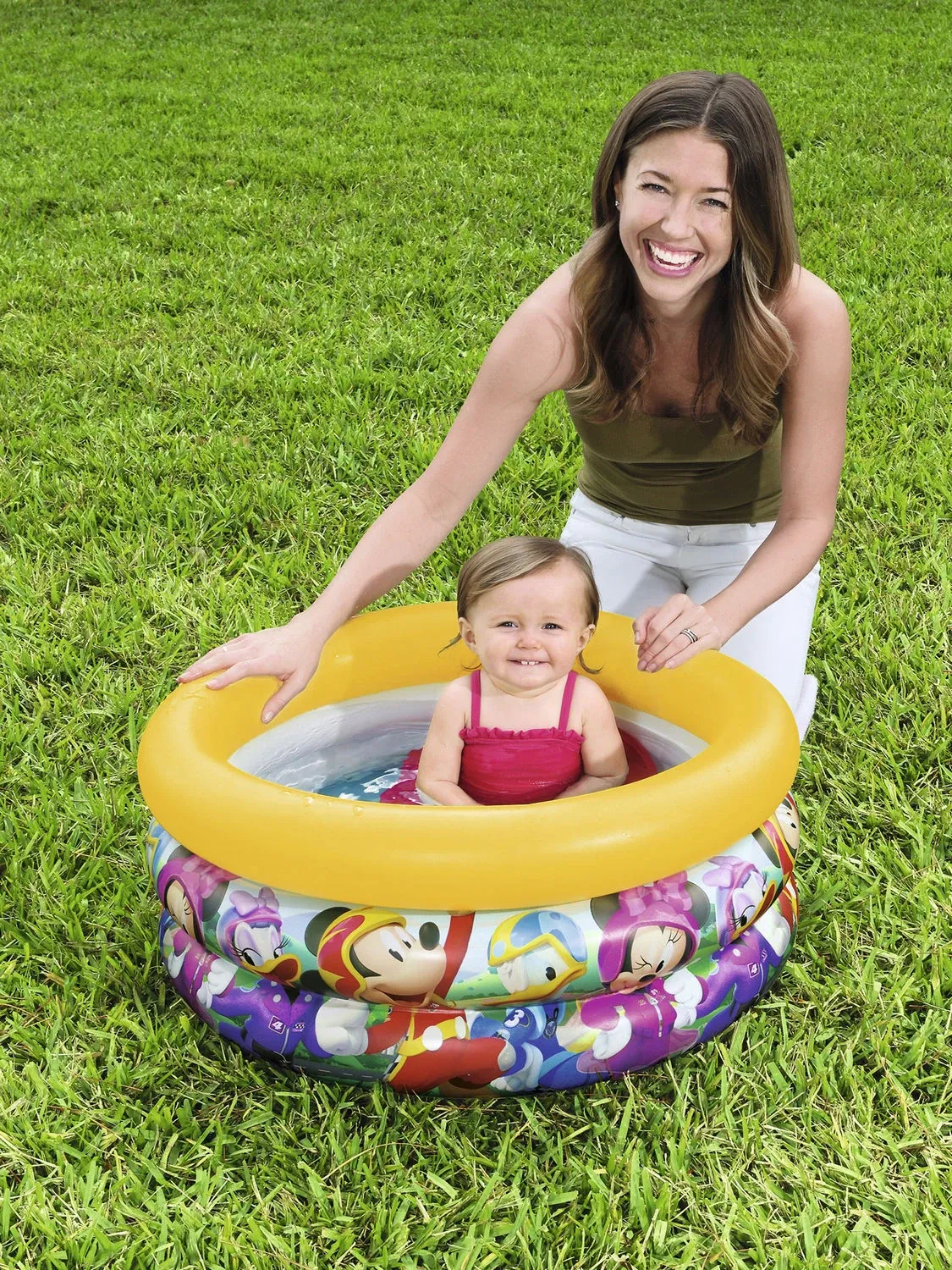 Vaikų baseinas su Mikiu Pūkuotuku, 70 x 30 cm, Bestway 91018 - nuotrauka 1