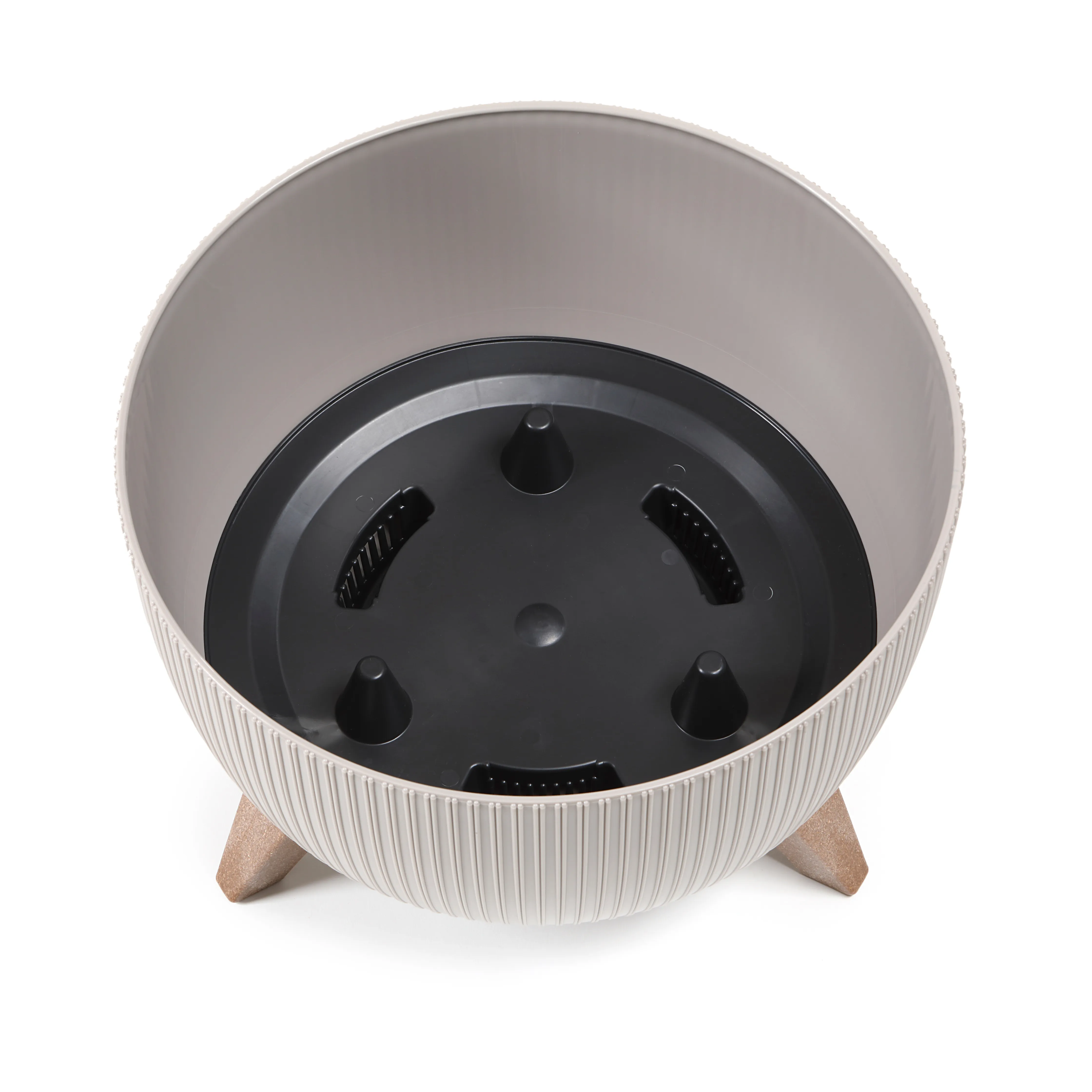 Milis gėlių dubuo su kojelėmis 29 cm