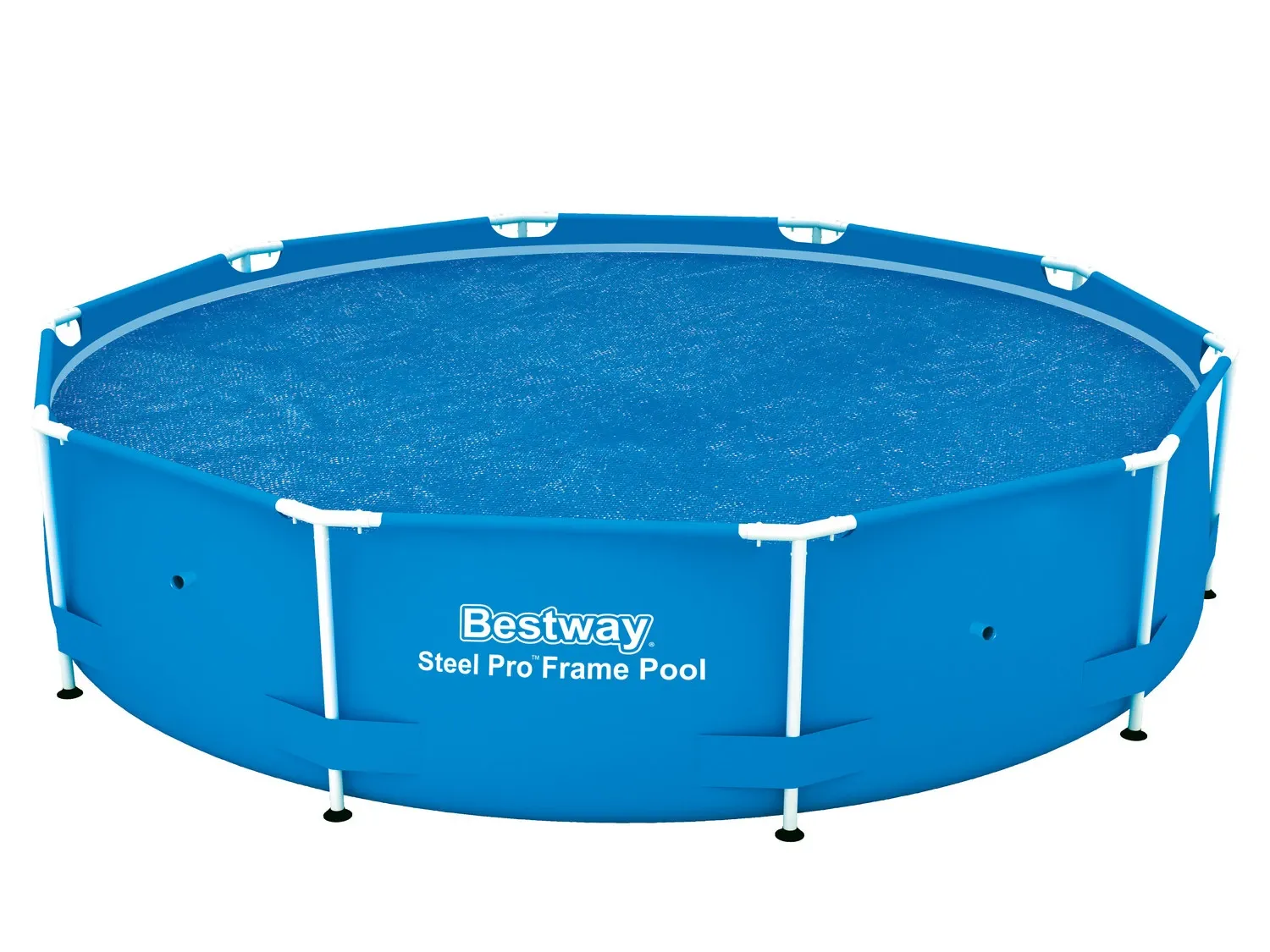 Saulės energija varomas karkasinių baseinų stogelis 305 cm Bestway 58241 - nuotrauka 1