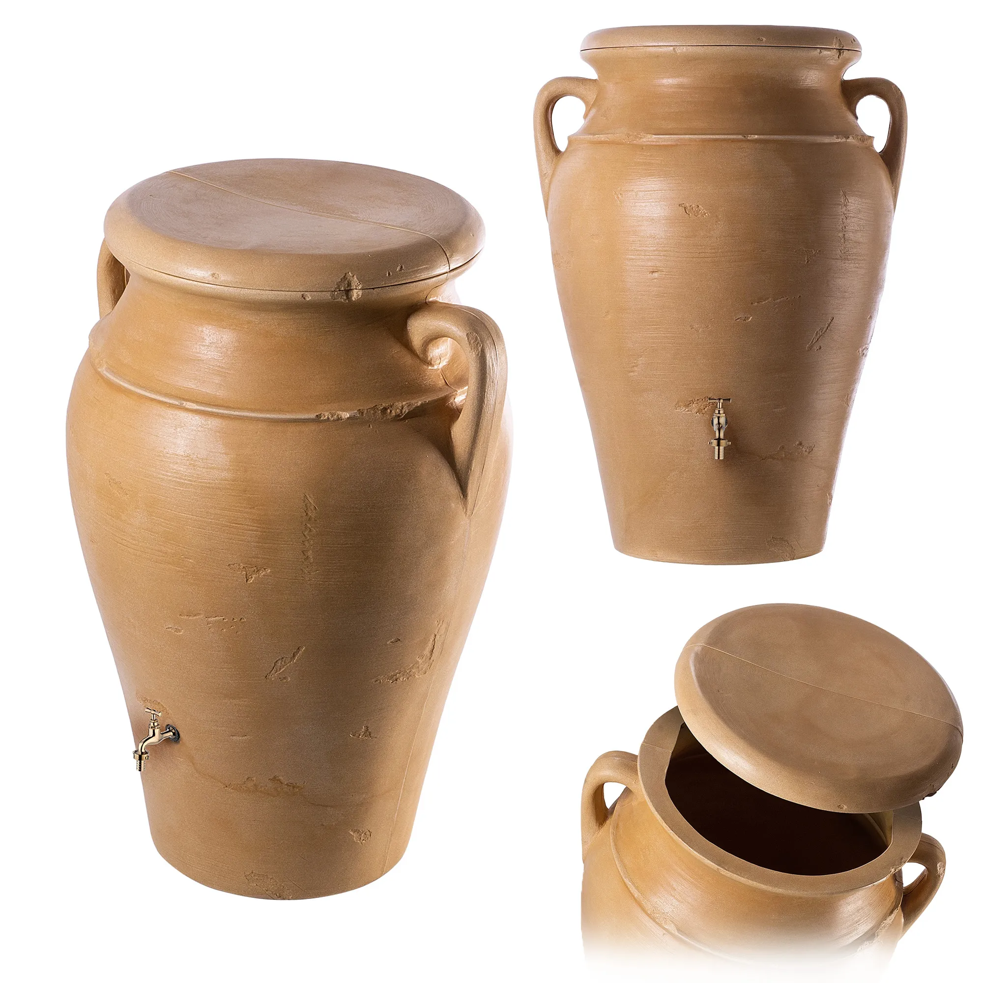 Barbat 300L lietaus vandens bakas + prijungimo komplektas