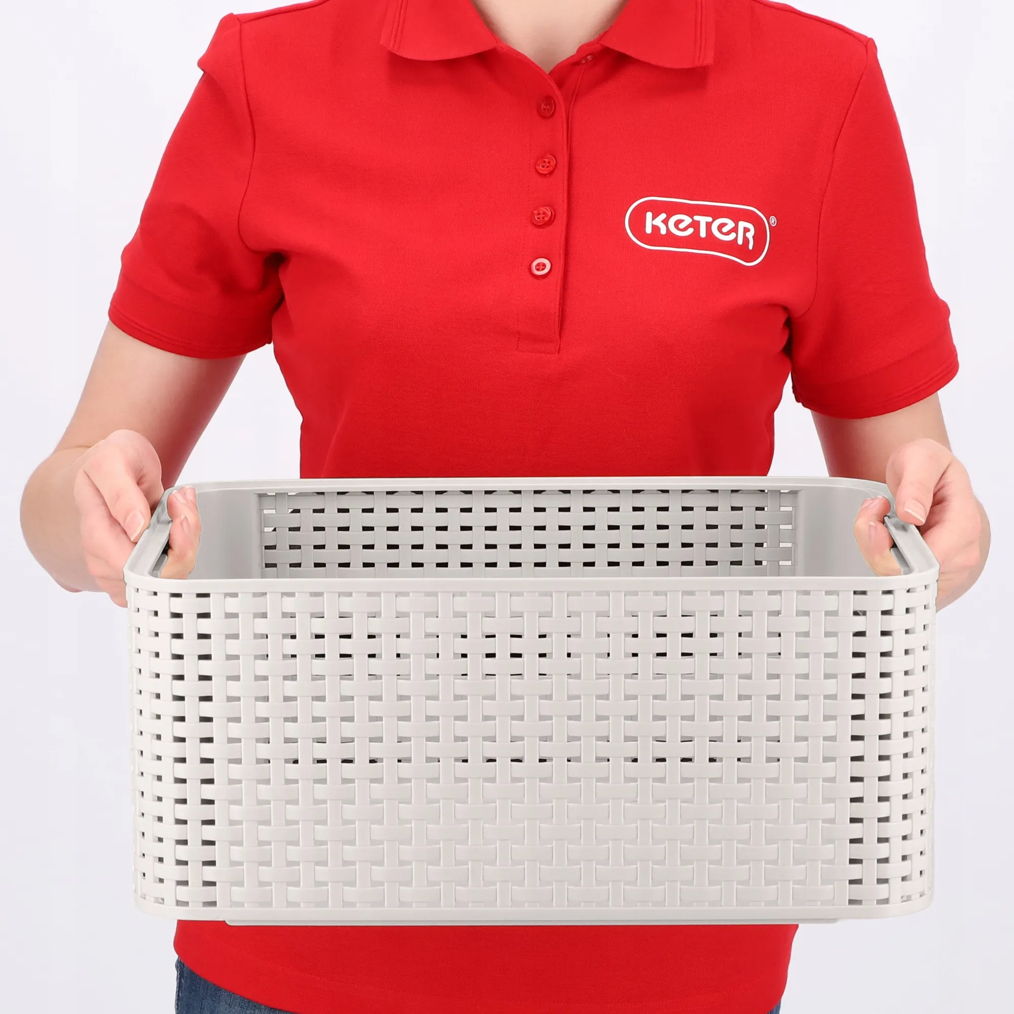 „Curver Style“ 18 litrų sandėliavimo konteineris, šviesiai pilkas