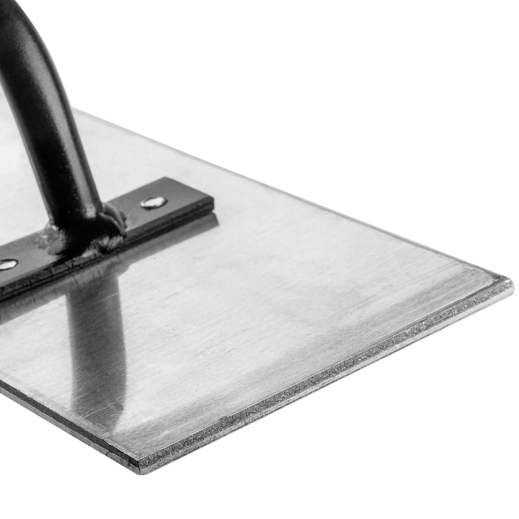 Berga aliuminio betono grandiklis su metaline rankena