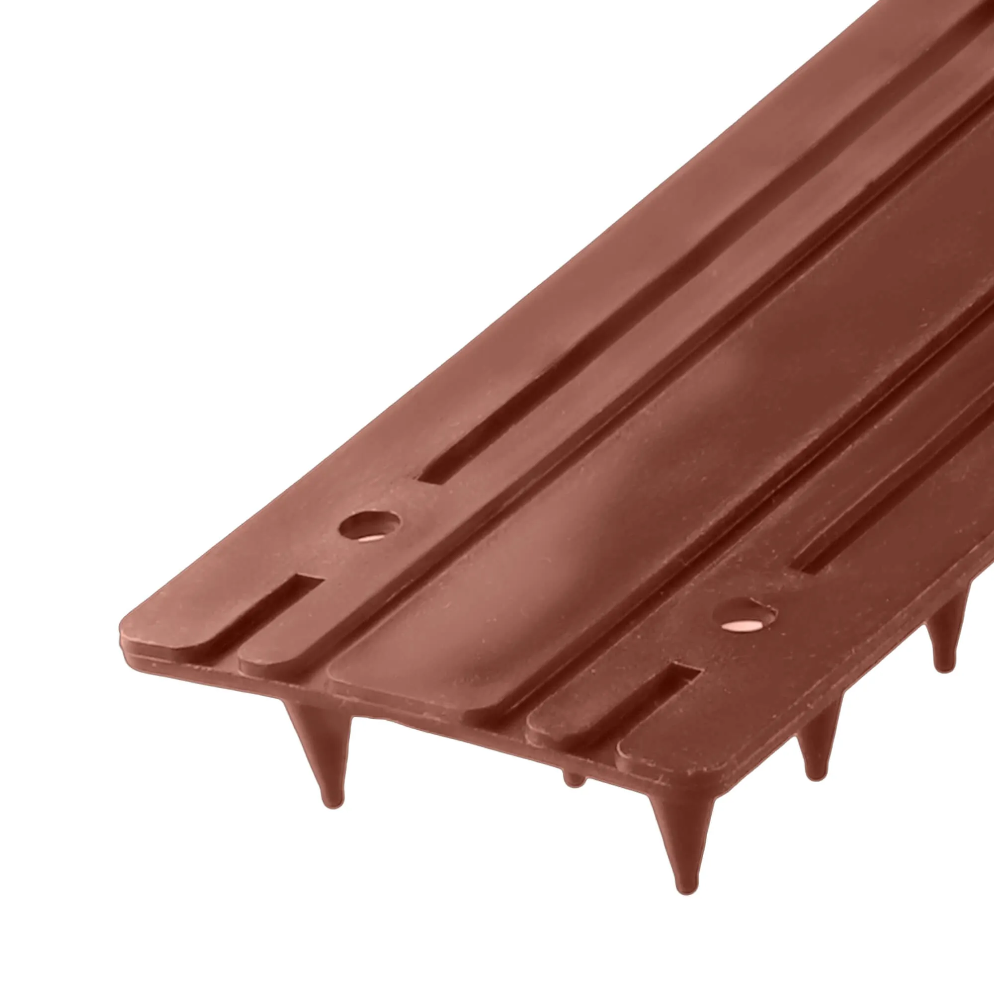 Tosta plastikiniai spygliai nuo paukščių, 50 cm, rudi, 1 vnt.