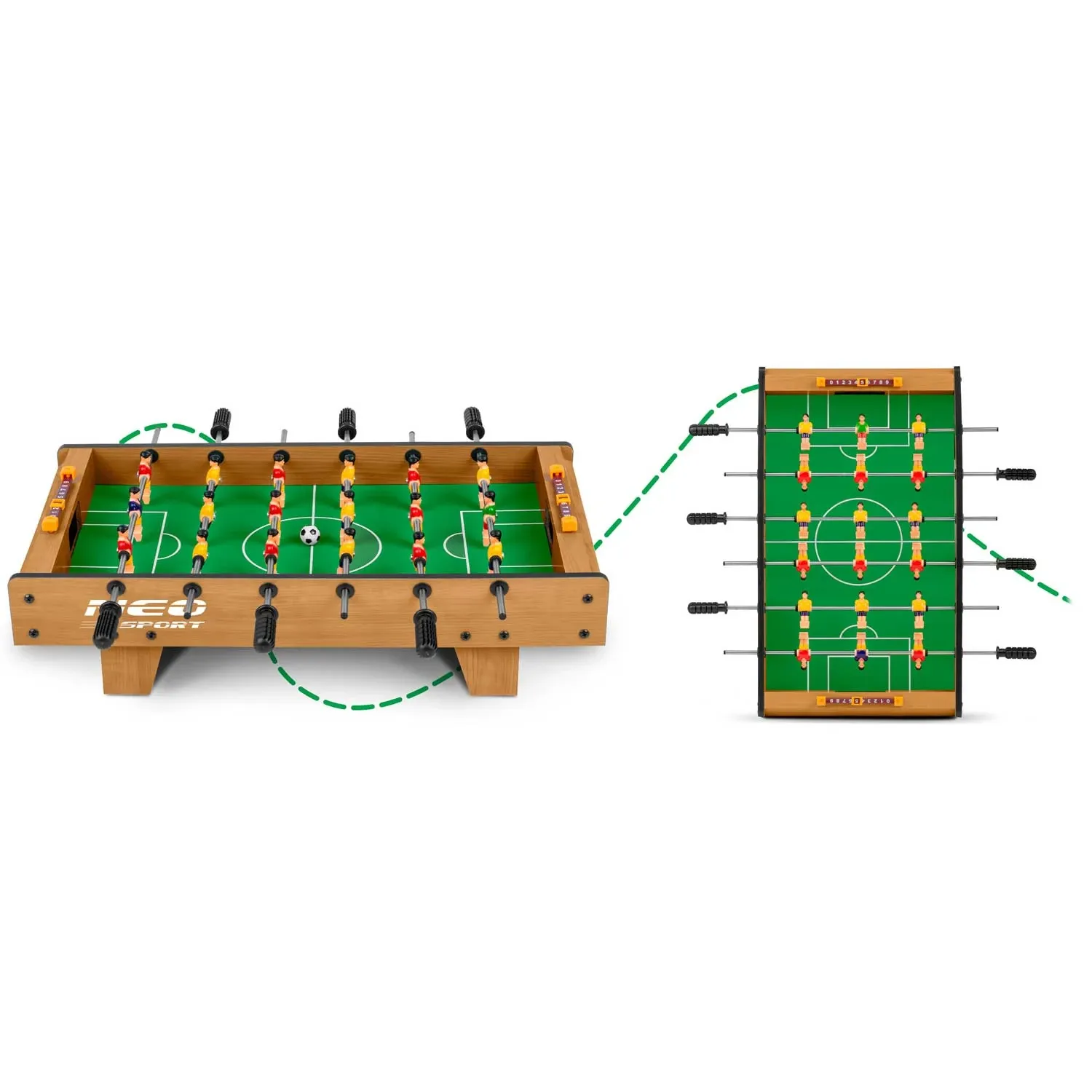 Neo-Sport NS-436 stalo futbolo stalas - nuotrauka 1
