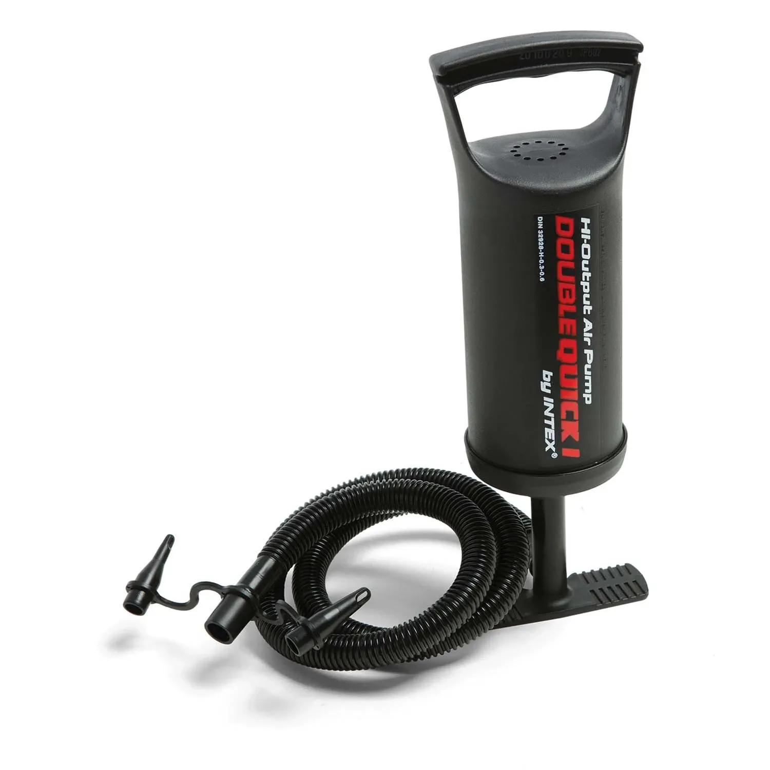 Pripučiamas čiužinys 191x137x25 cm su stūmokliniu pompa INTEX 64142 - nuotrauka 1