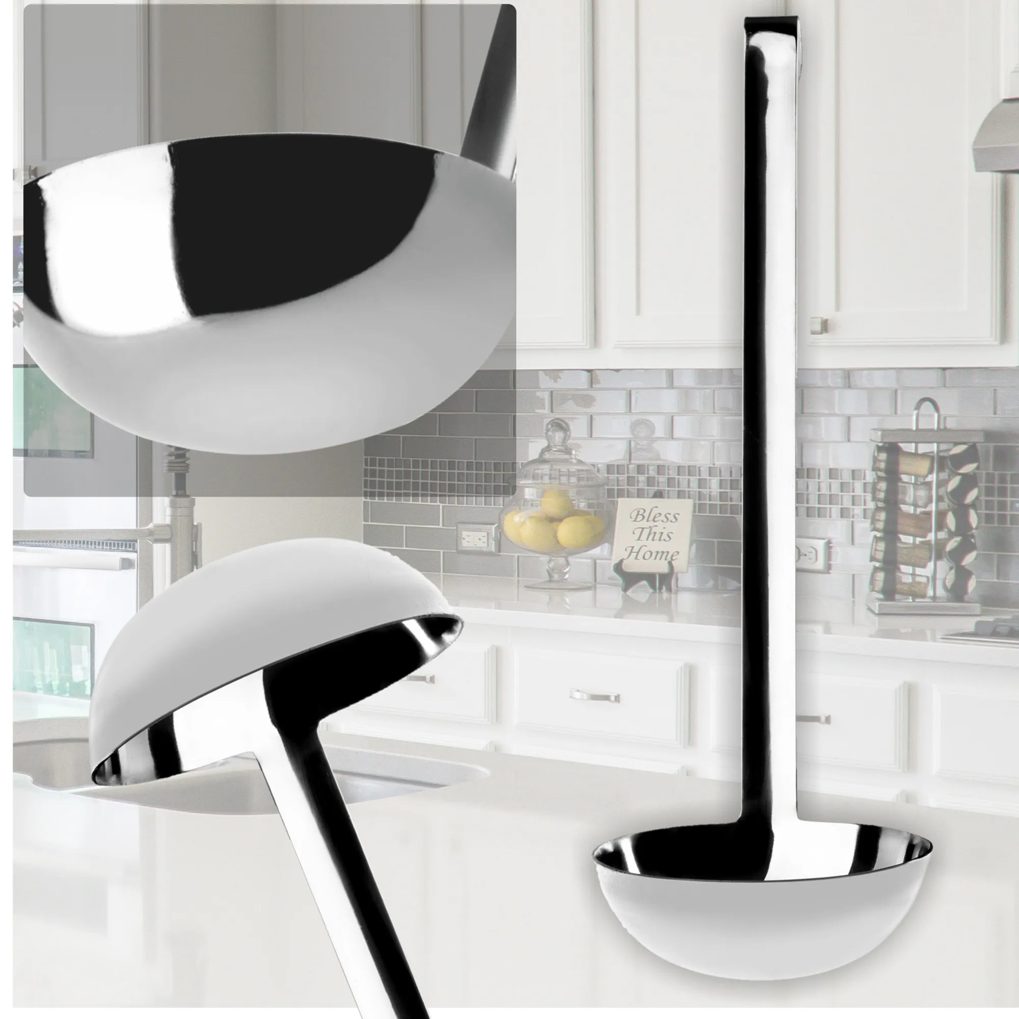 Kebal nerūdijančio plieno samčių rinkinys 125 ml + 190 ml, 2 vnt.