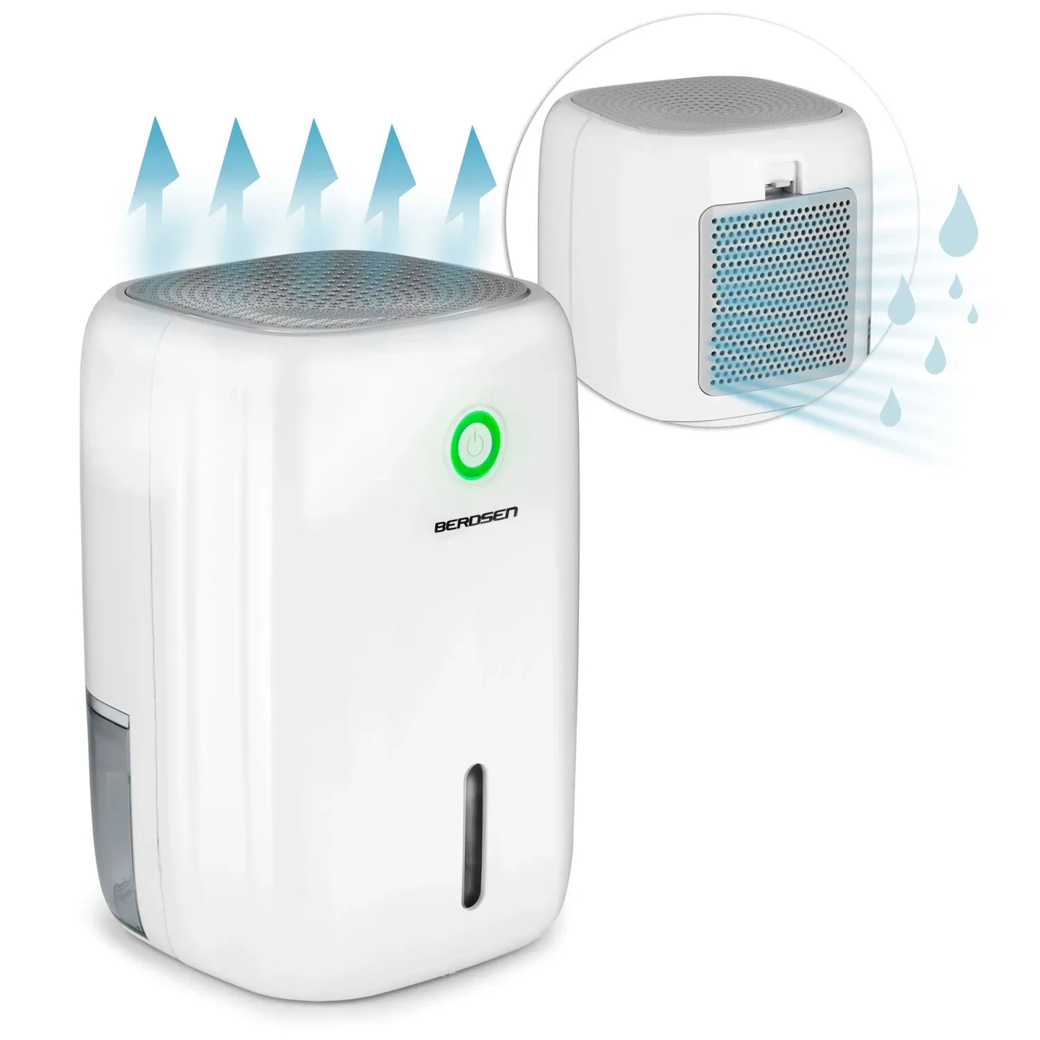 Berdsen BR-20A oro sausintuvas - drėgmės sugėriklis - nuotrauka 1