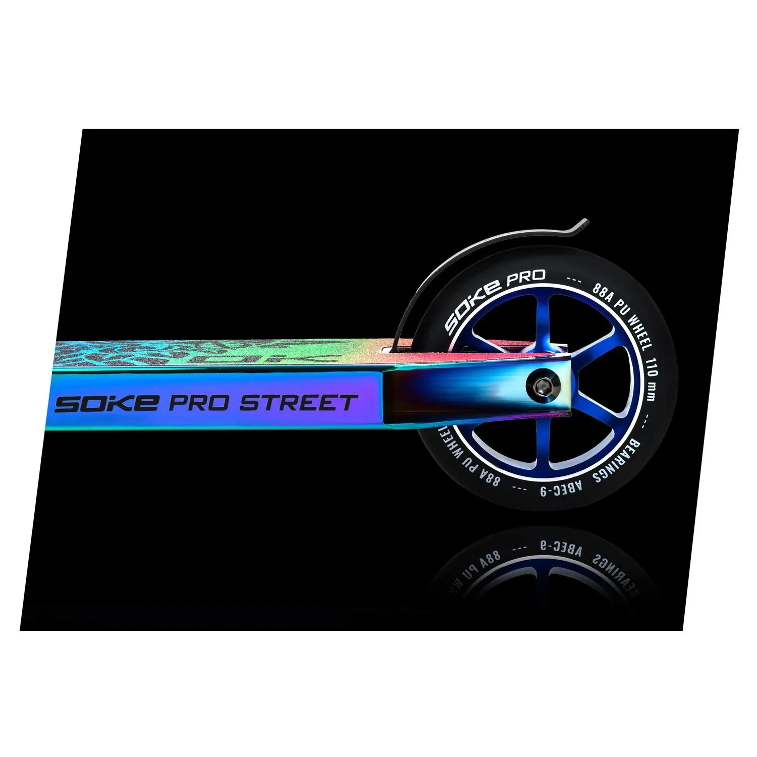 SOKE PRO gatvės vaivorykštės triukų paspirtukas - nuotrauka 1