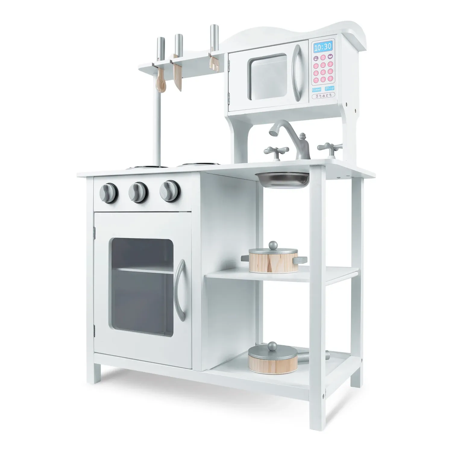 Medinė virtuvė vaikams 60 x 30 x 85 cm - nuotrauka 1