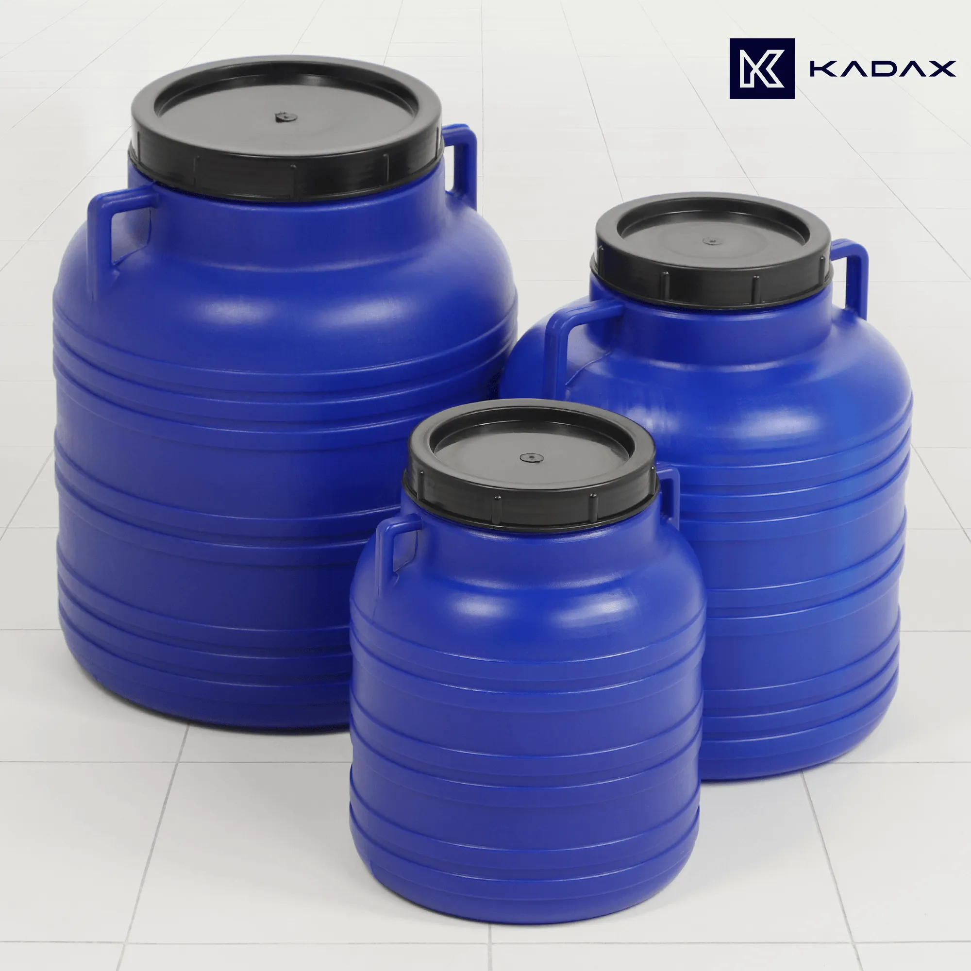 Odda 10 l plastikinė marinavimo statinė, mėlyna